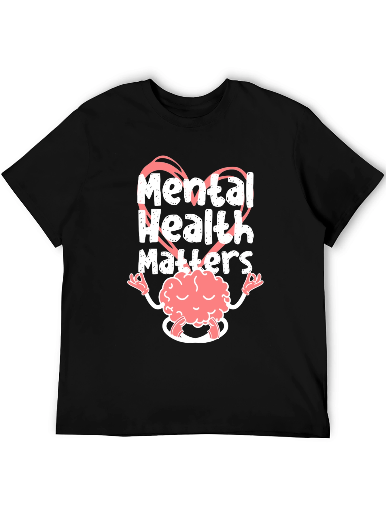Black Mental Health Matters T-Shirt view 5
