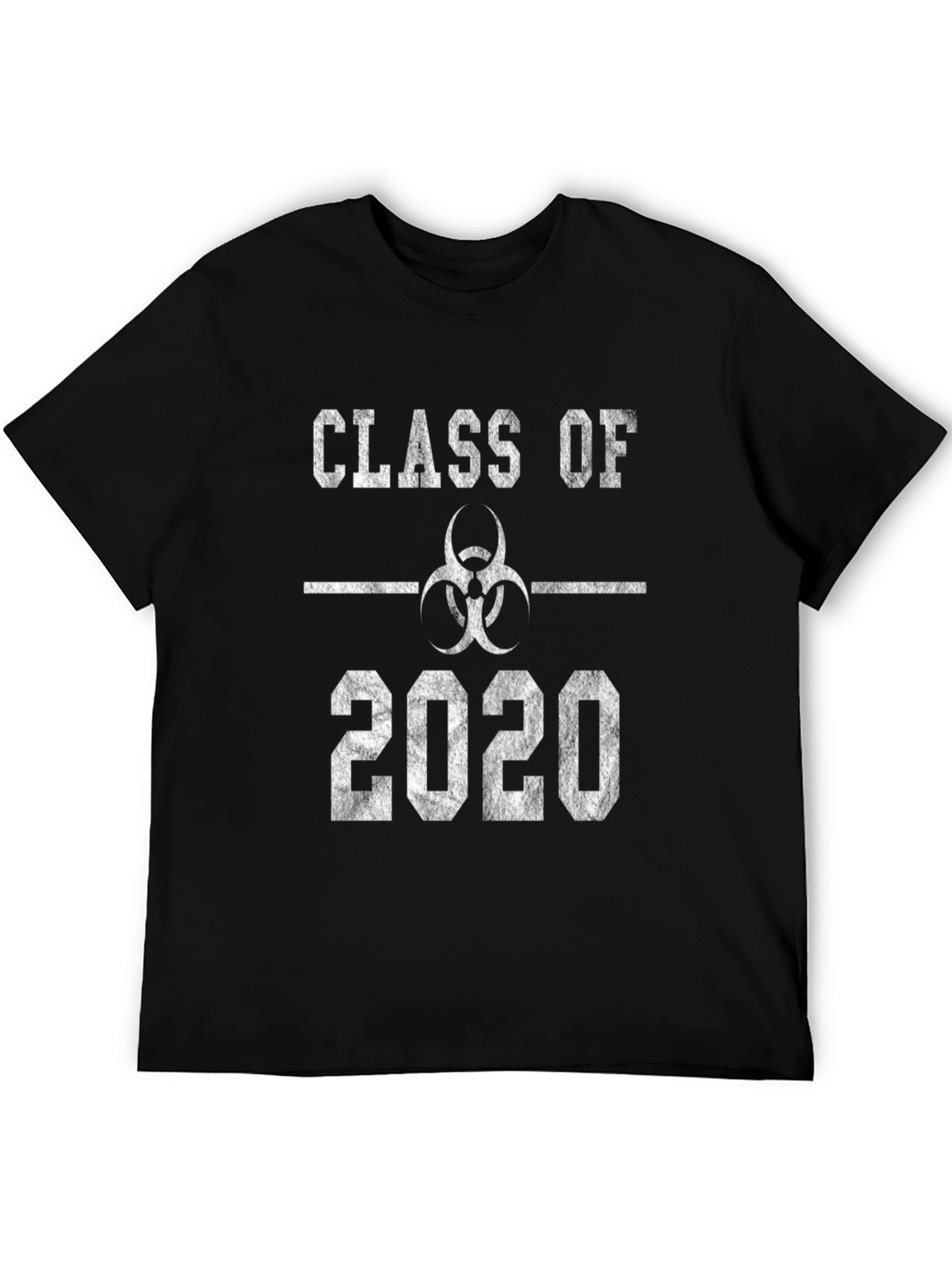 Black Class of 2020 Biohazard T-Shirt view 5
