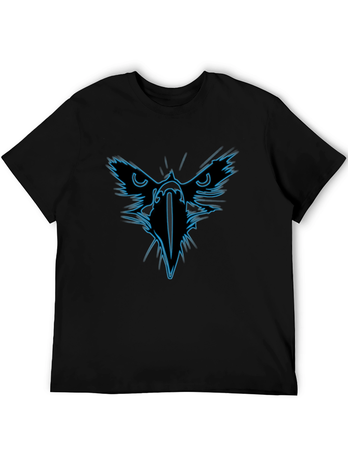 Black Raven Crest Graphic Tee - Bold, Edgy Style view 5