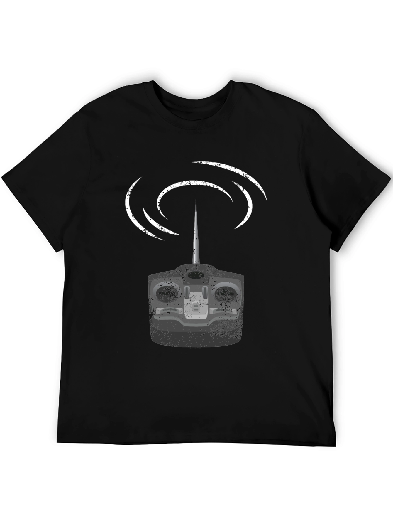 RC Controller Graphic T-Shirt - Black - 5