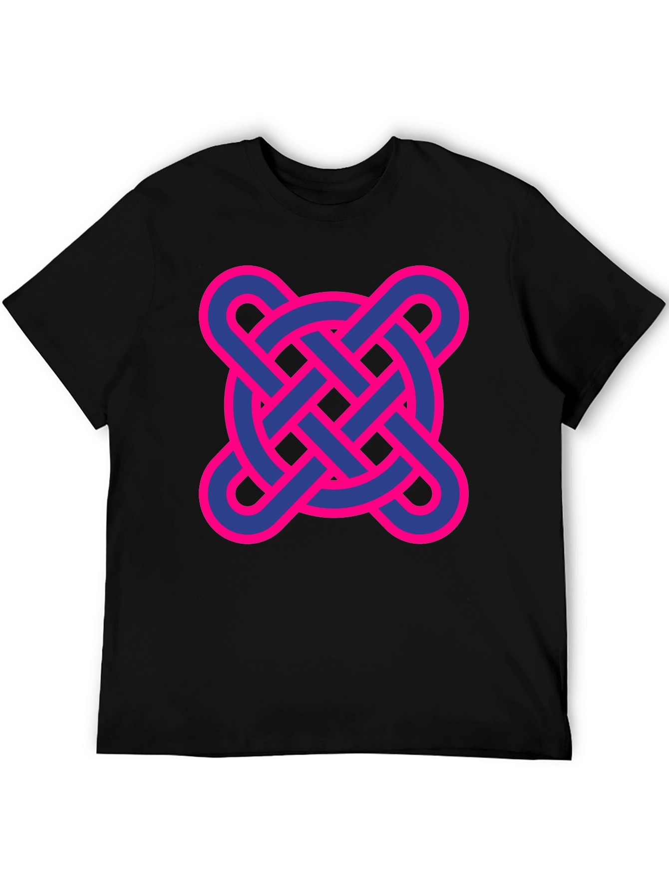 Black Adinkra Symbol Graphic T-Shirt - Black view 5