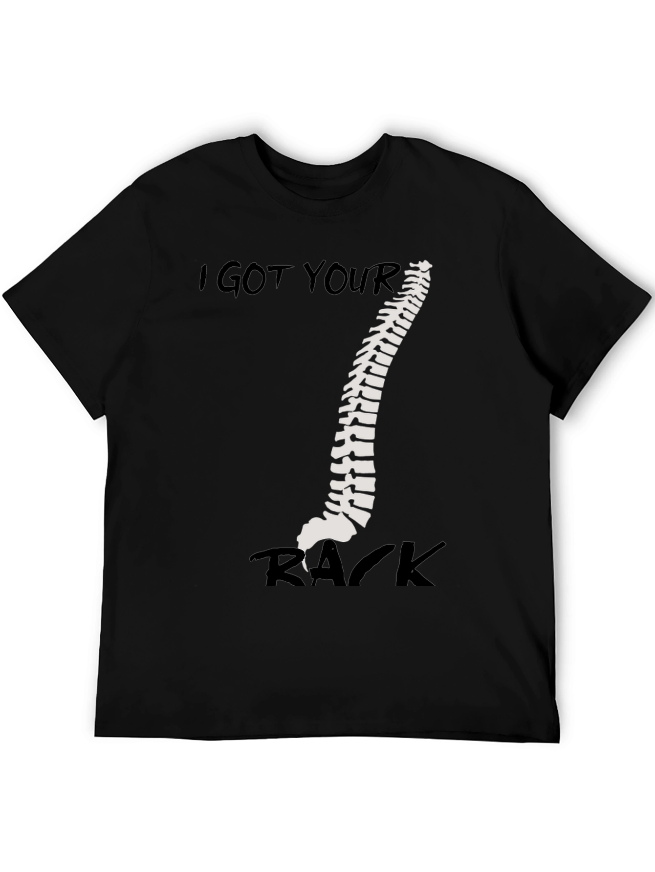Black I Got Your Back T-Shirt view 5
