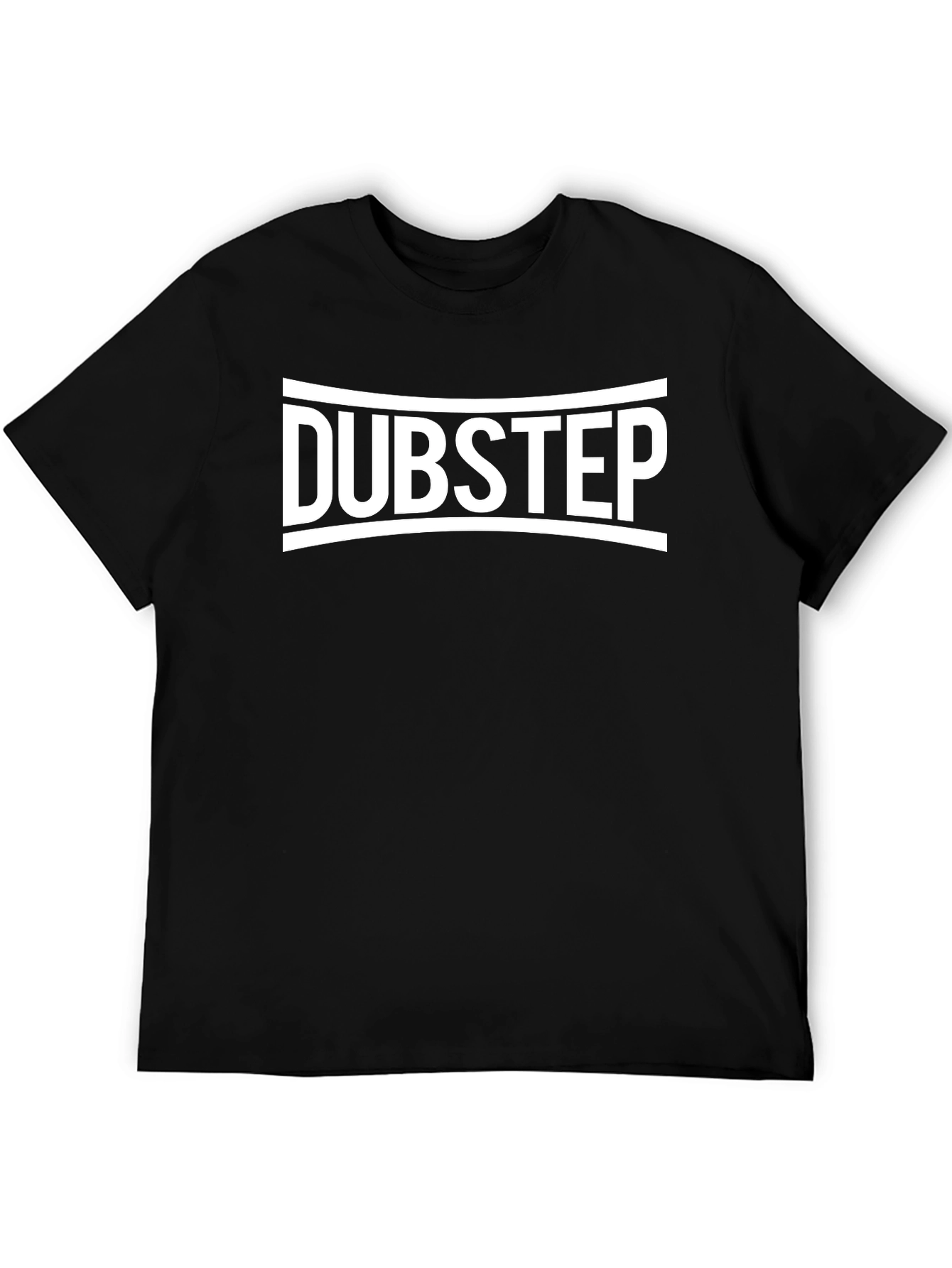 Black Dubstep Graphic Tee - Bold Music Lover's T-Shirt view 5