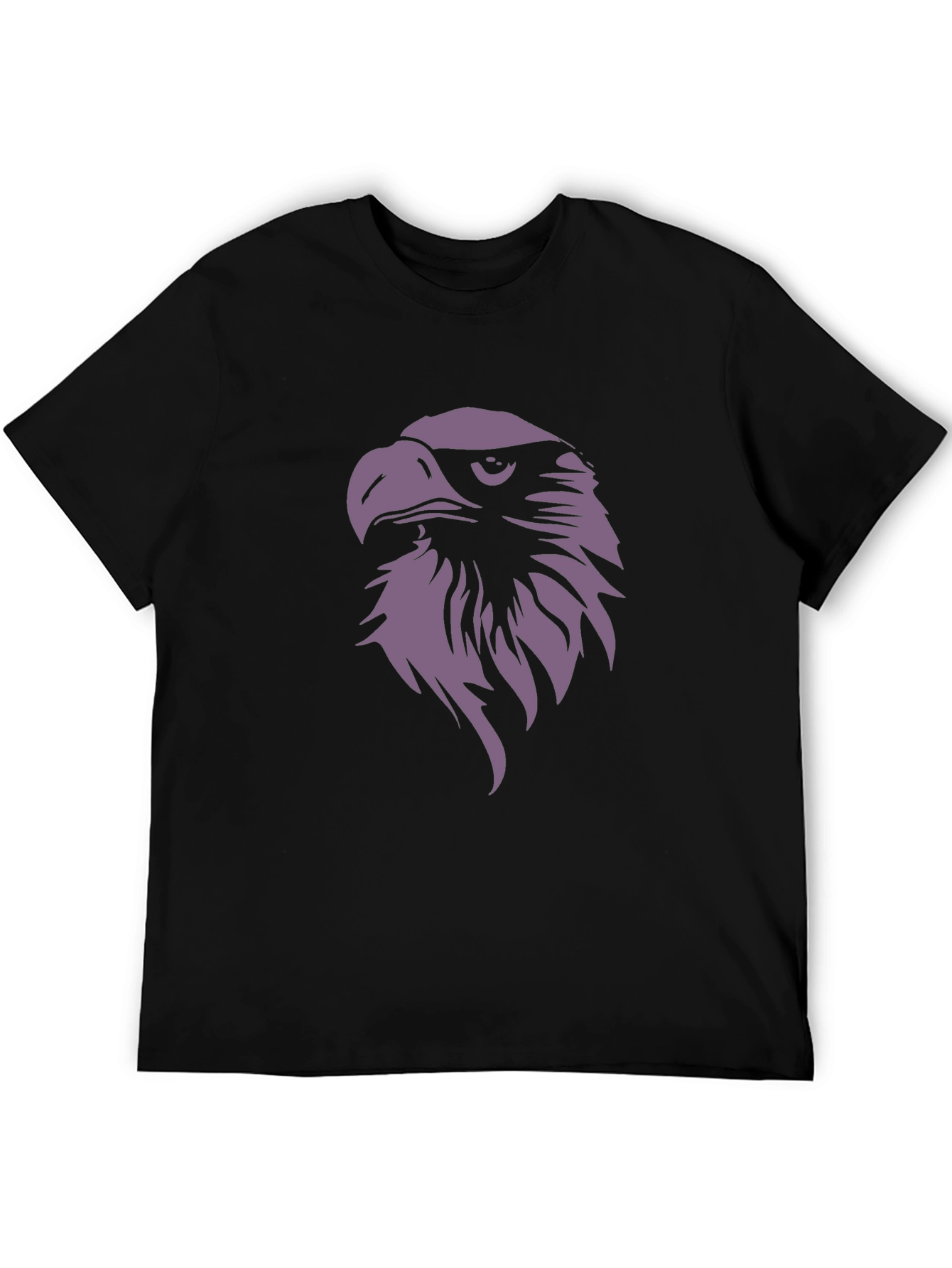 Black Eagle Graphic Tee - Men's Black T-Shirt view 5