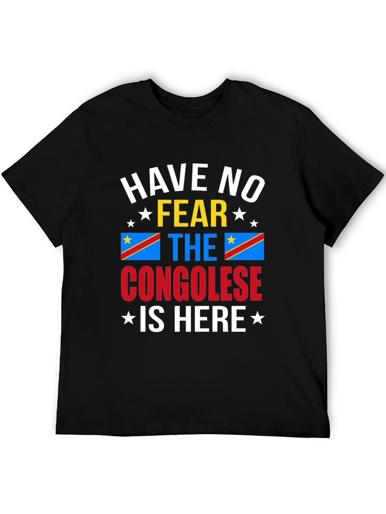 Have No Fear The Congolese is Here Graphic Tee - 5