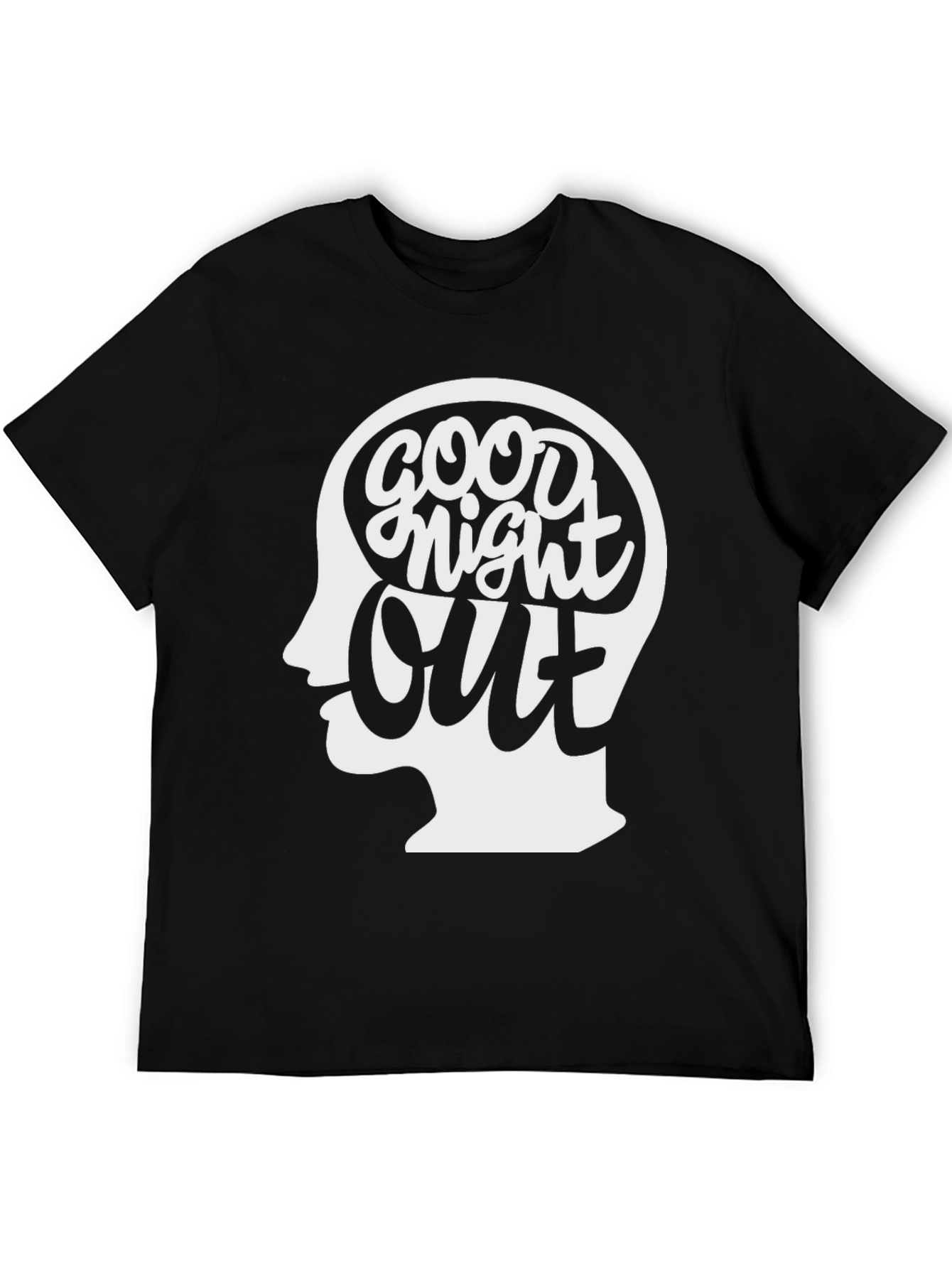 Black Good Night Out Graphic Tee view 5