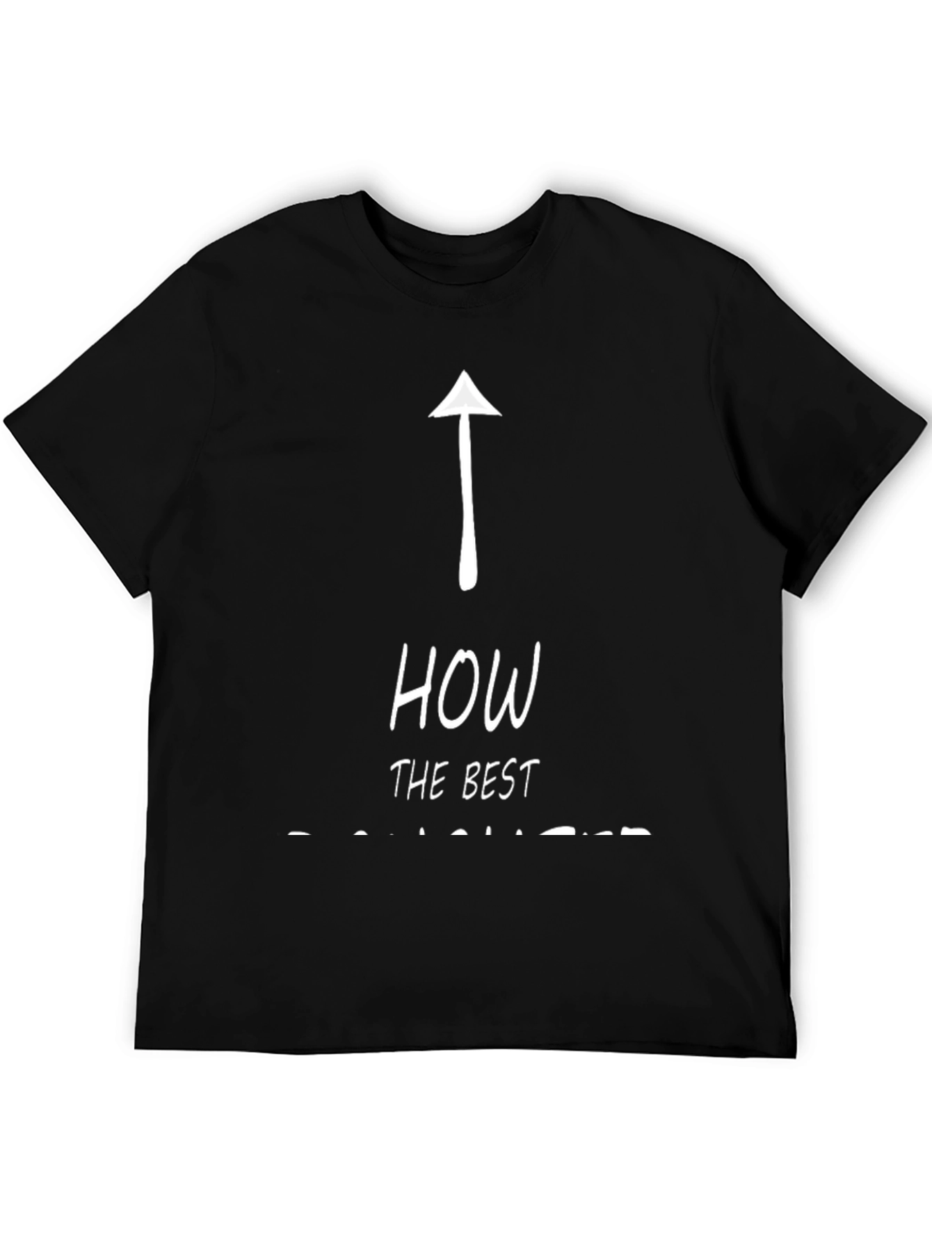 Black Humorous "How The Best" T-Shirt view 5