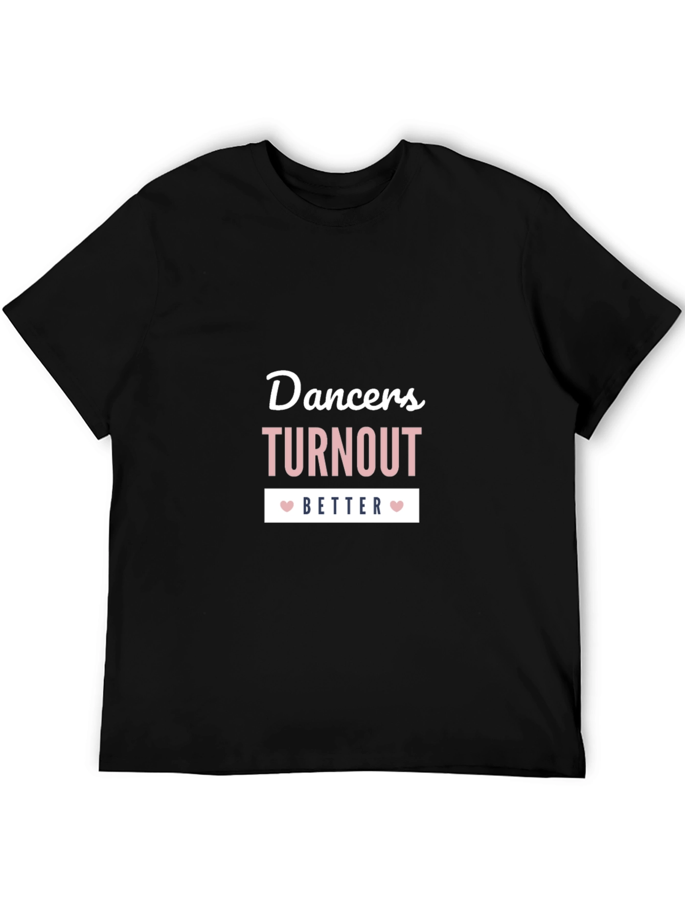 Black Dancers Turnout Better Black Graphic Tee view 5