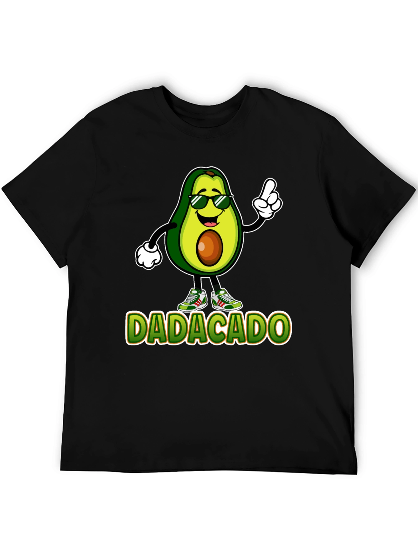 Dadacado T-Shirt - Cool Avocado Dad Tee - 5
