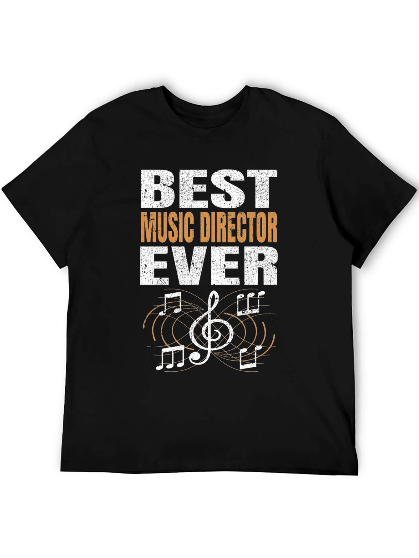 Black Best Music Director Ever T-Shirt Gift Idea view 5