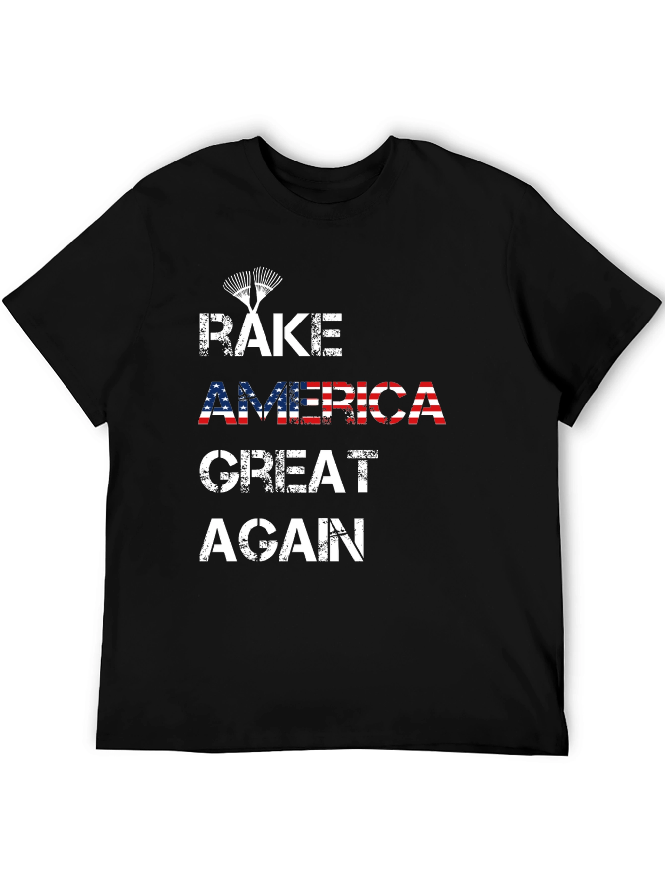 Black Rake America Great Again T-Shirt Political view 5