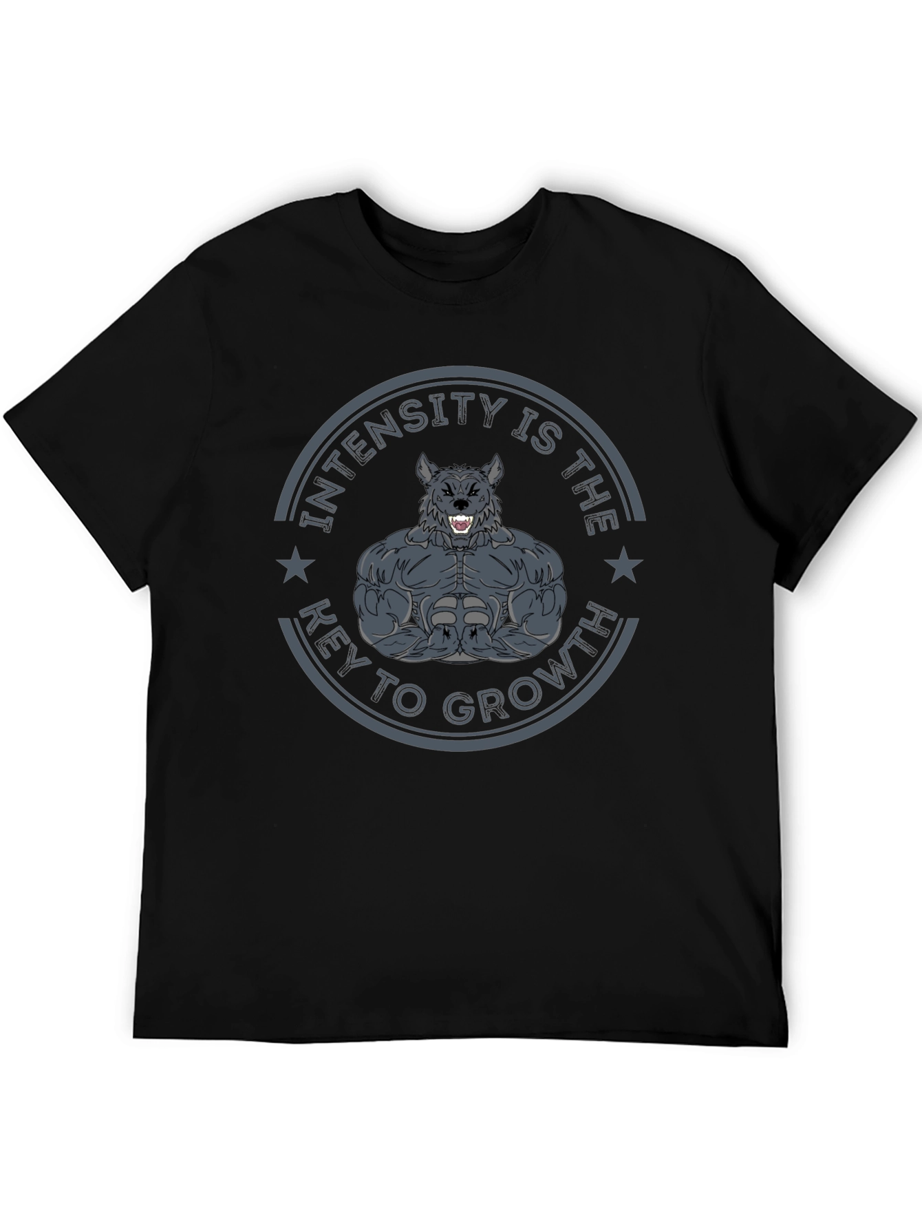 Intensity Growth Wolf Gym T-Shirt - 5