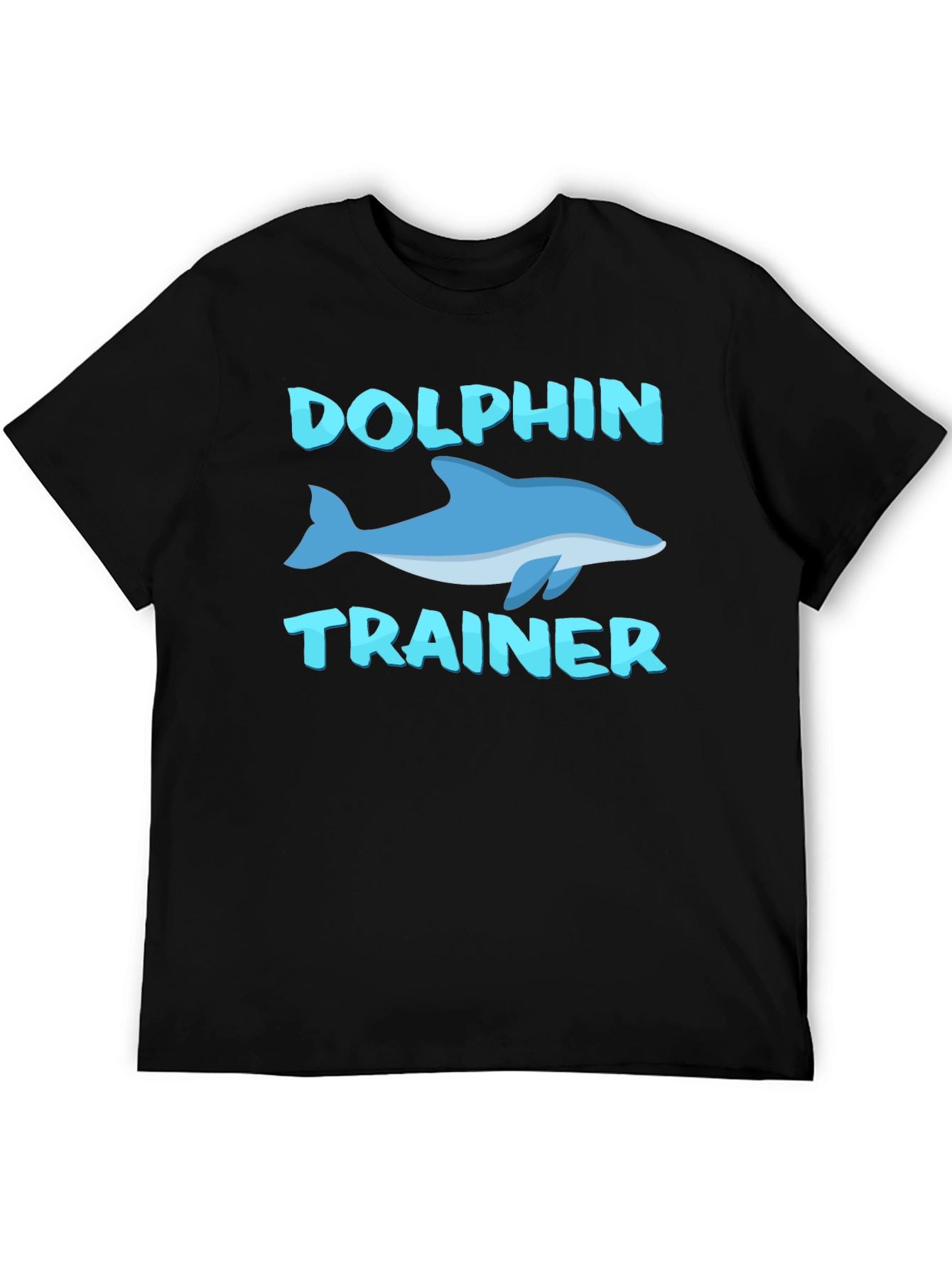 Black Dolphin Trainer Graphic Tee - Black view 5