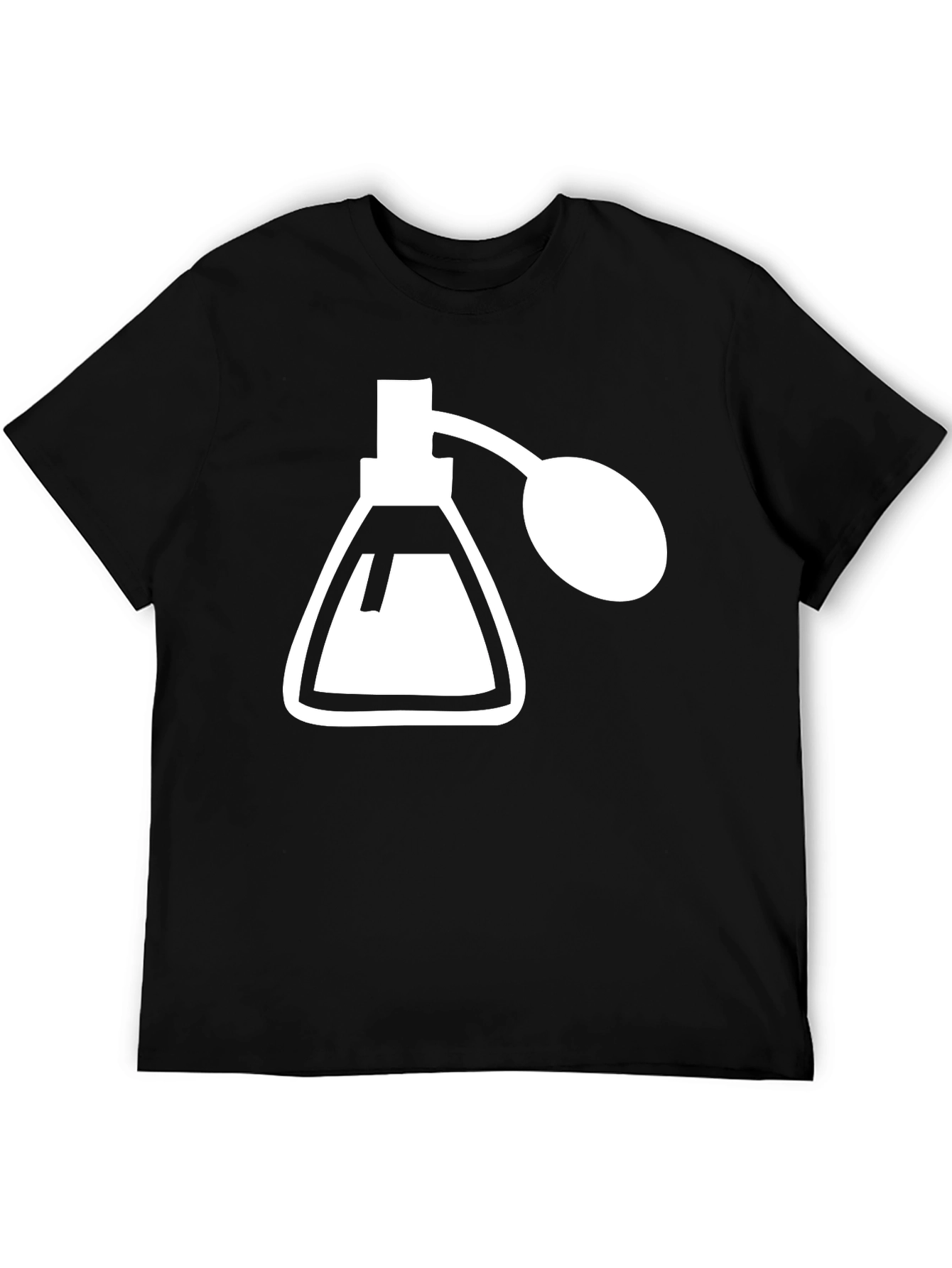 Black Perfume Atomizer T-Shirt - Stylish & Unique Design view 5