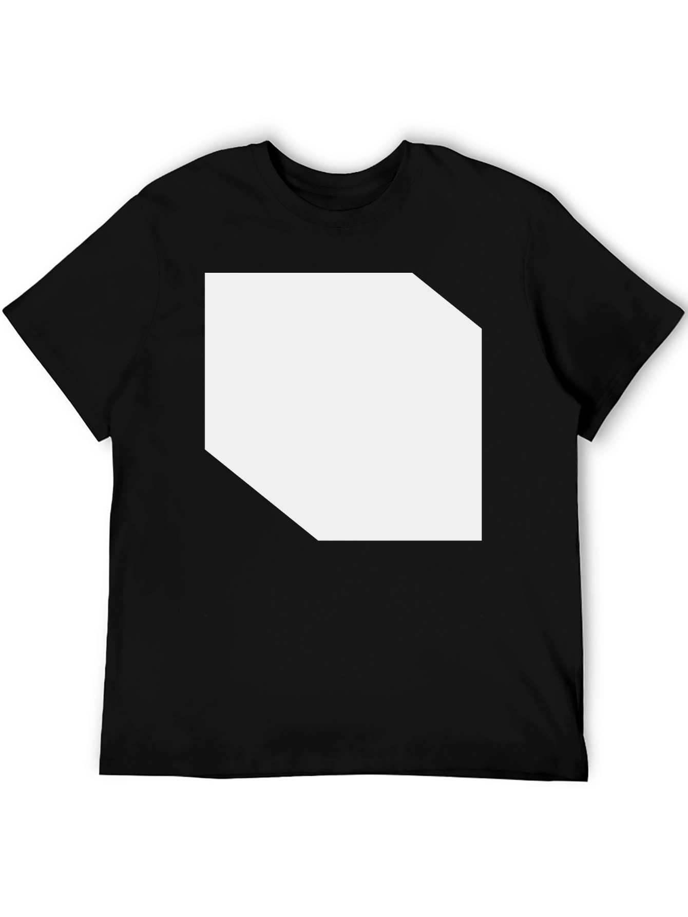 Black Classic Black Crew Neck T-Shirt view 5