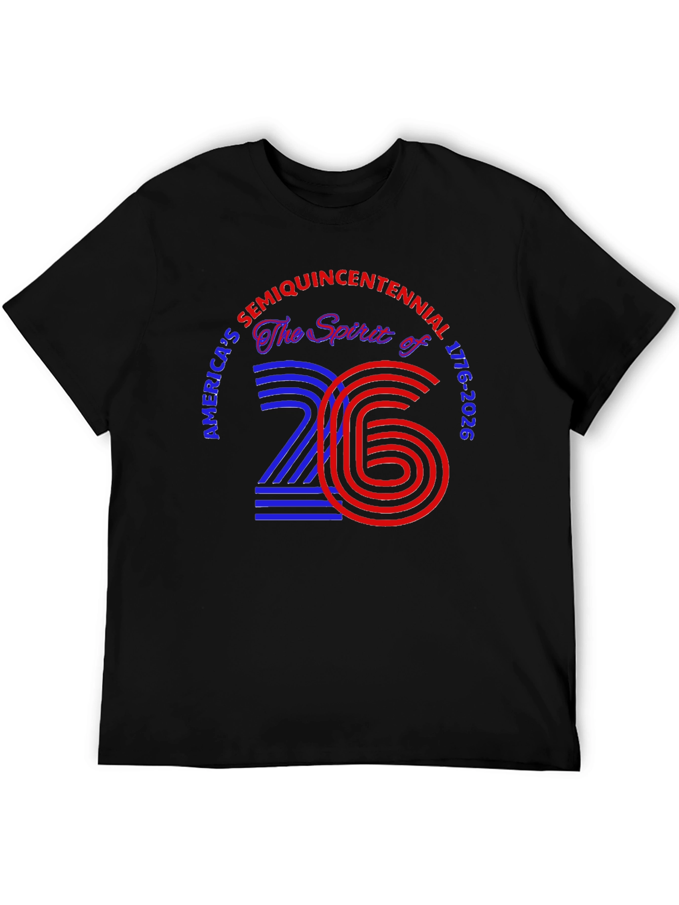 Black America's Semiquincentennial T-Shirt 1776-2026 view 5