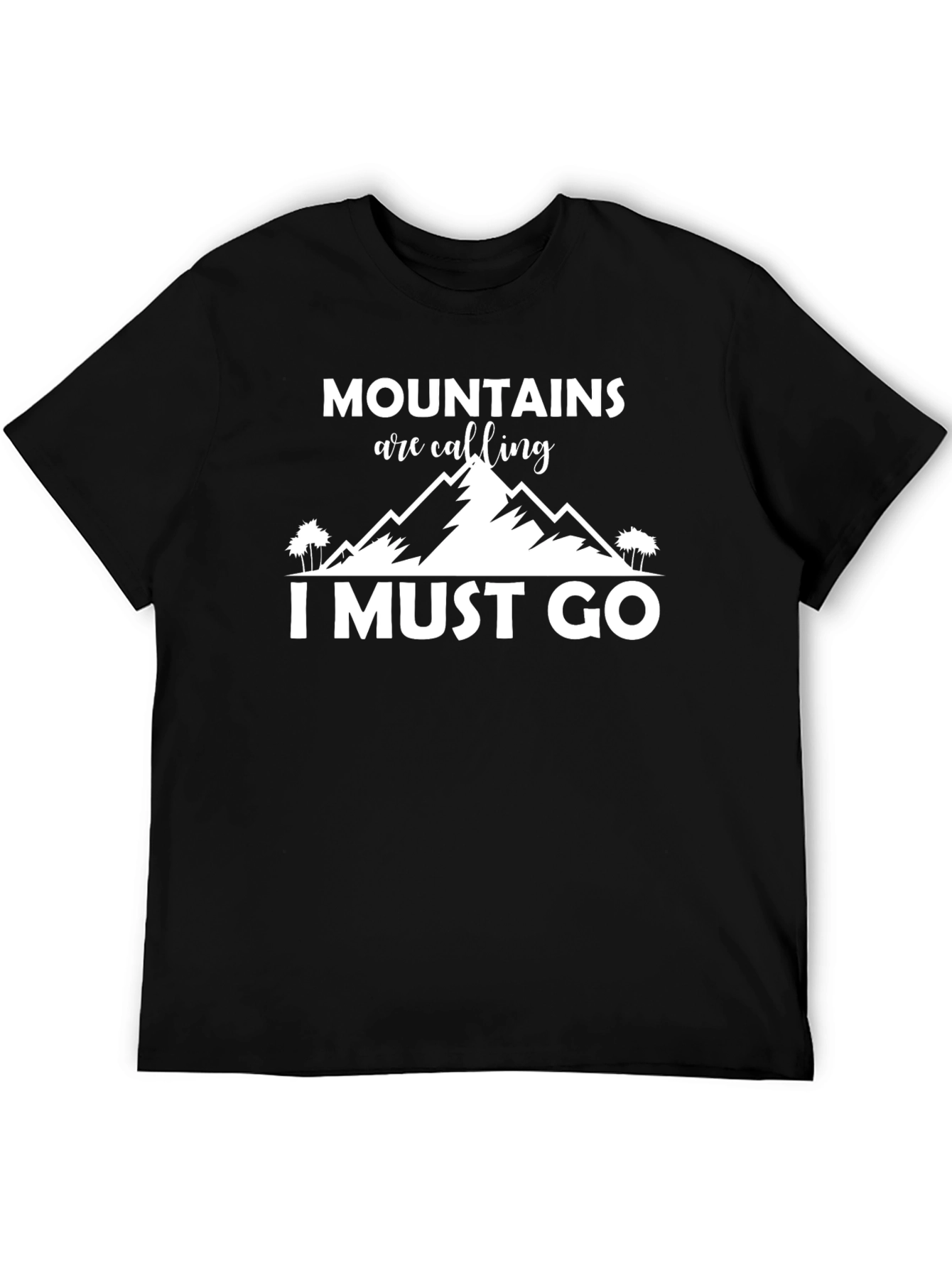 Black Mountains are Calling T-Shirt - Adventure Awaits view 5