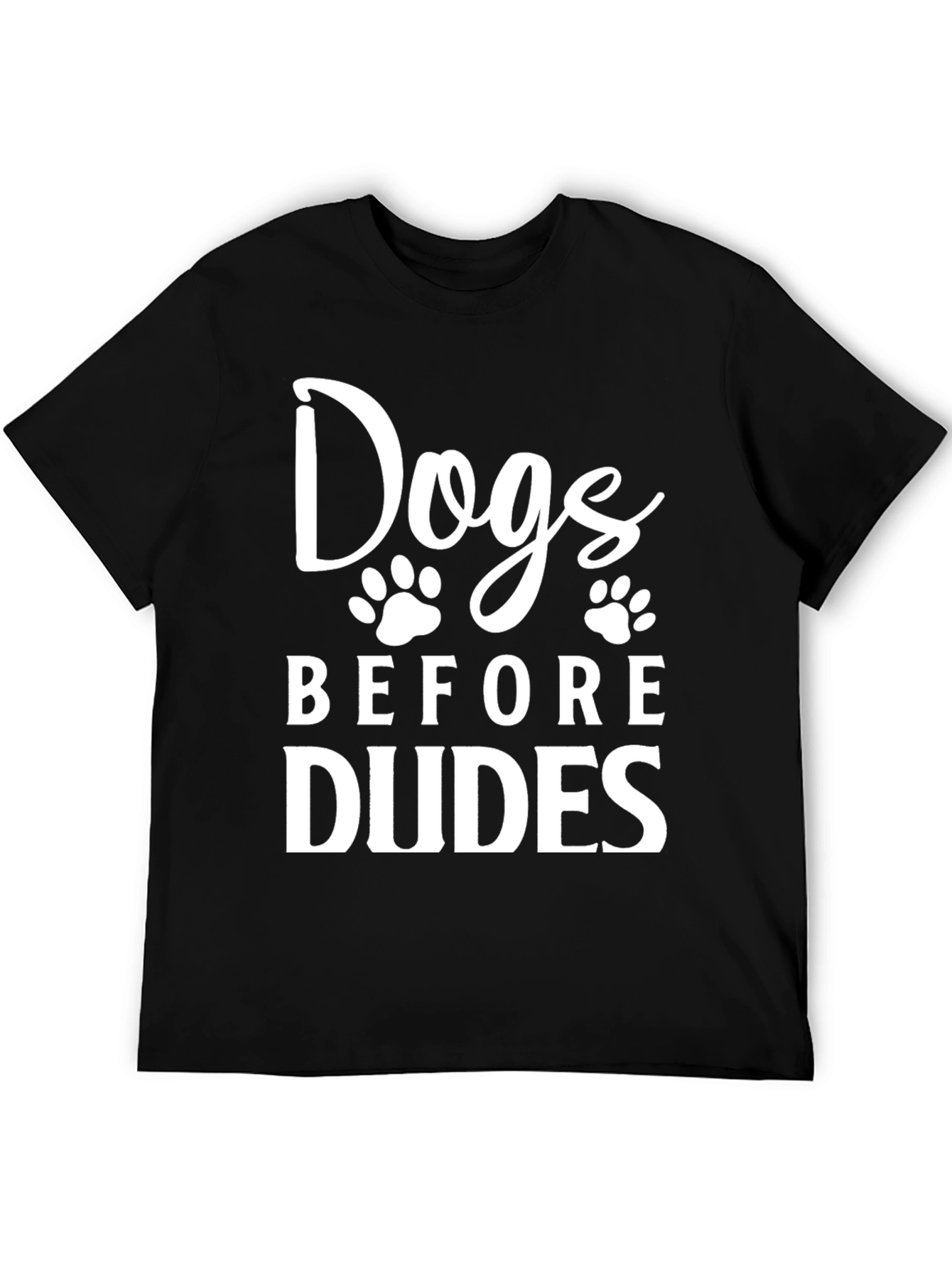 Dogs Before Dudes Graphic Tee - 5