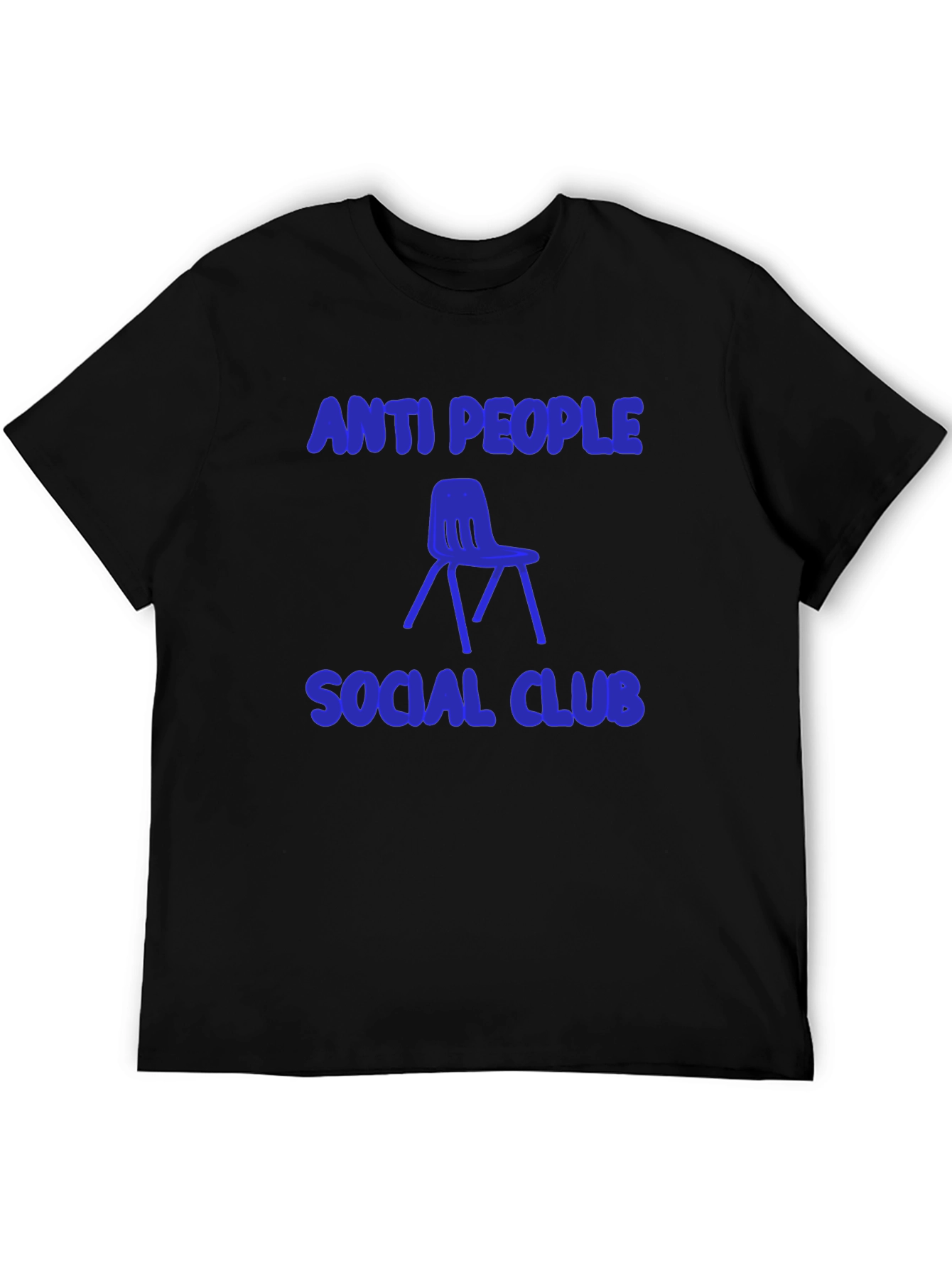 Black Anti People Social Club Graphic Tee view 5