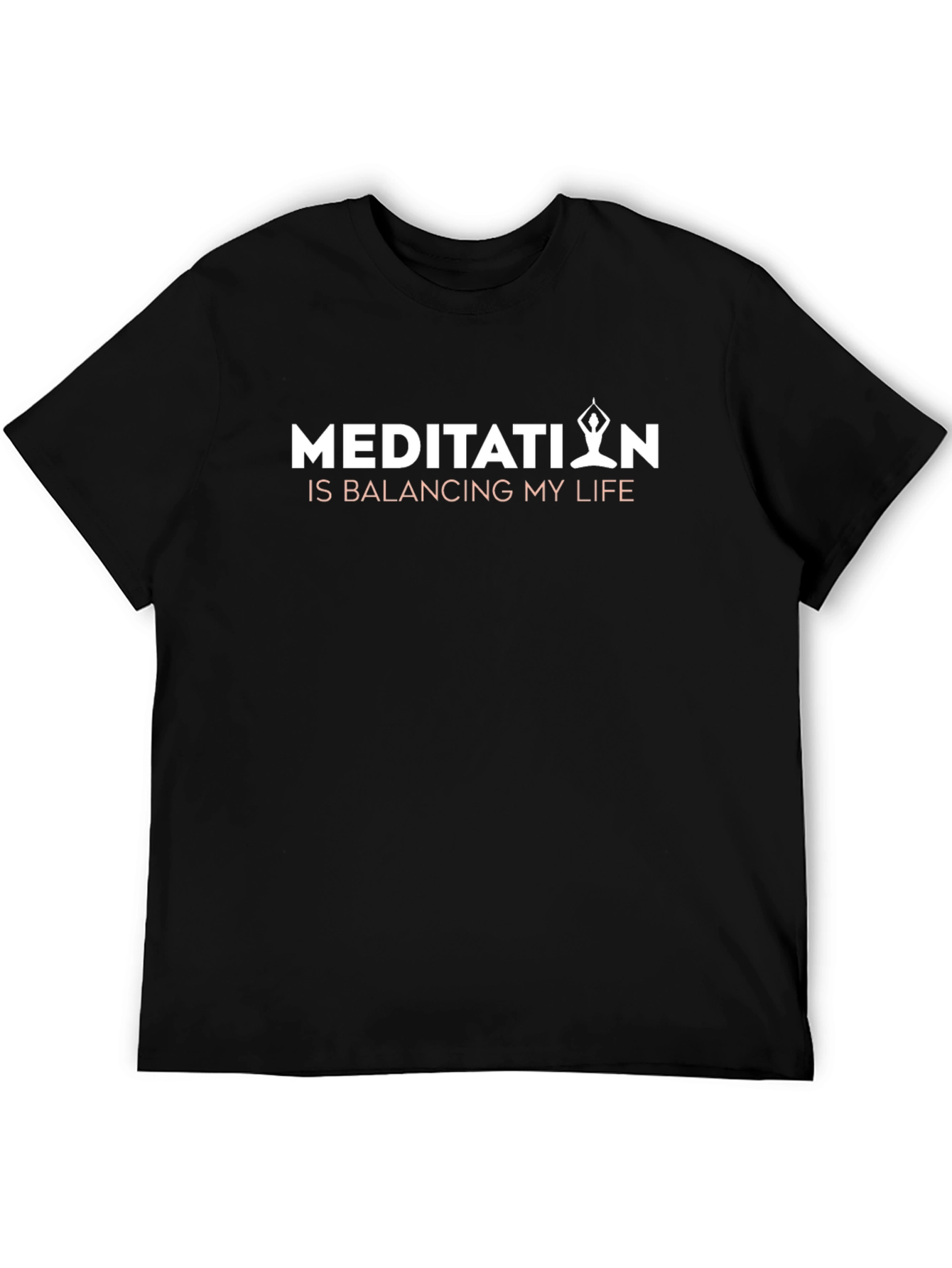 Meditation Balancing Life T-Shirt - Yoga Inspired Tee - 5
