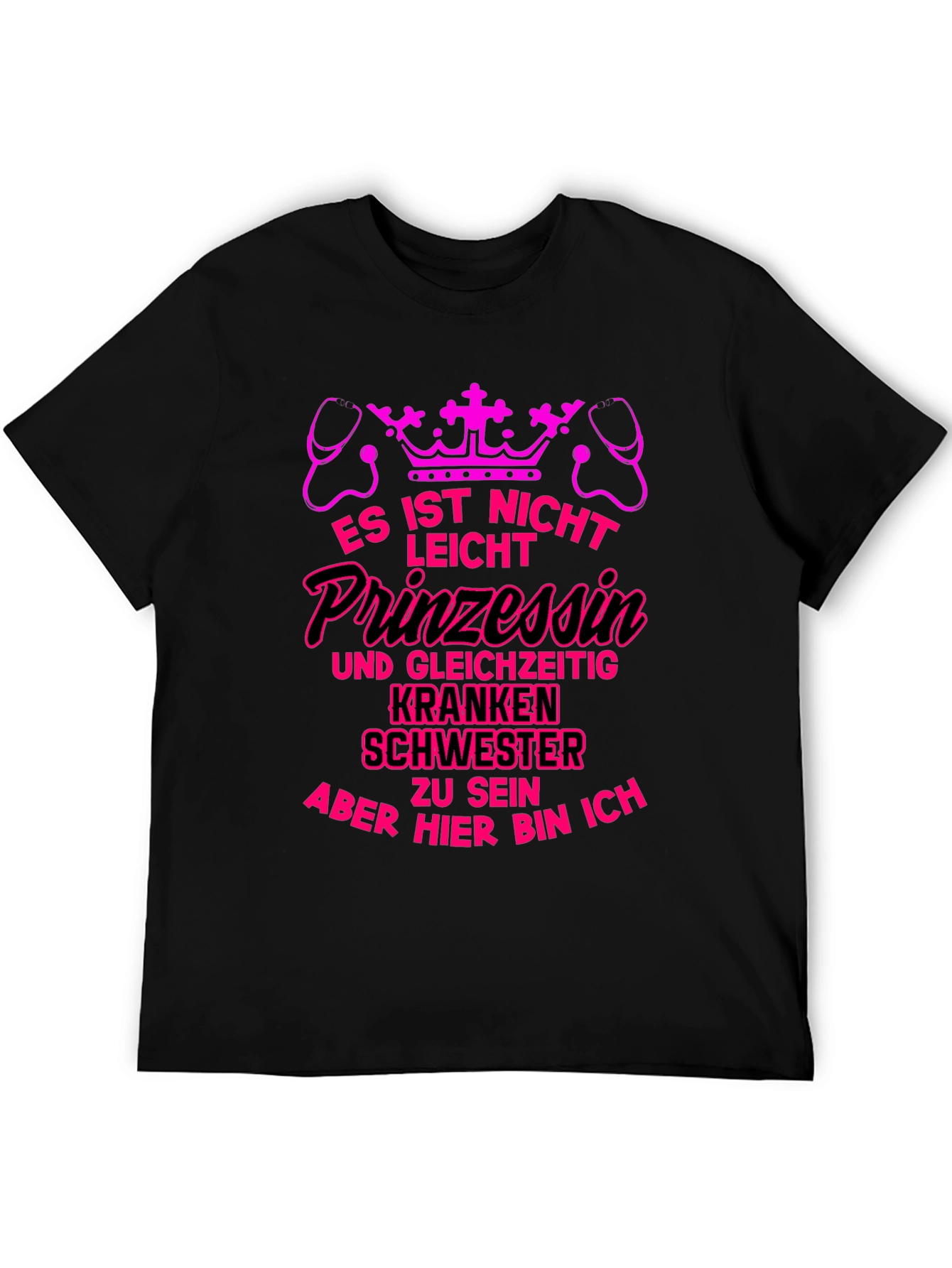Black Princess Nurse T-Shirt view 5