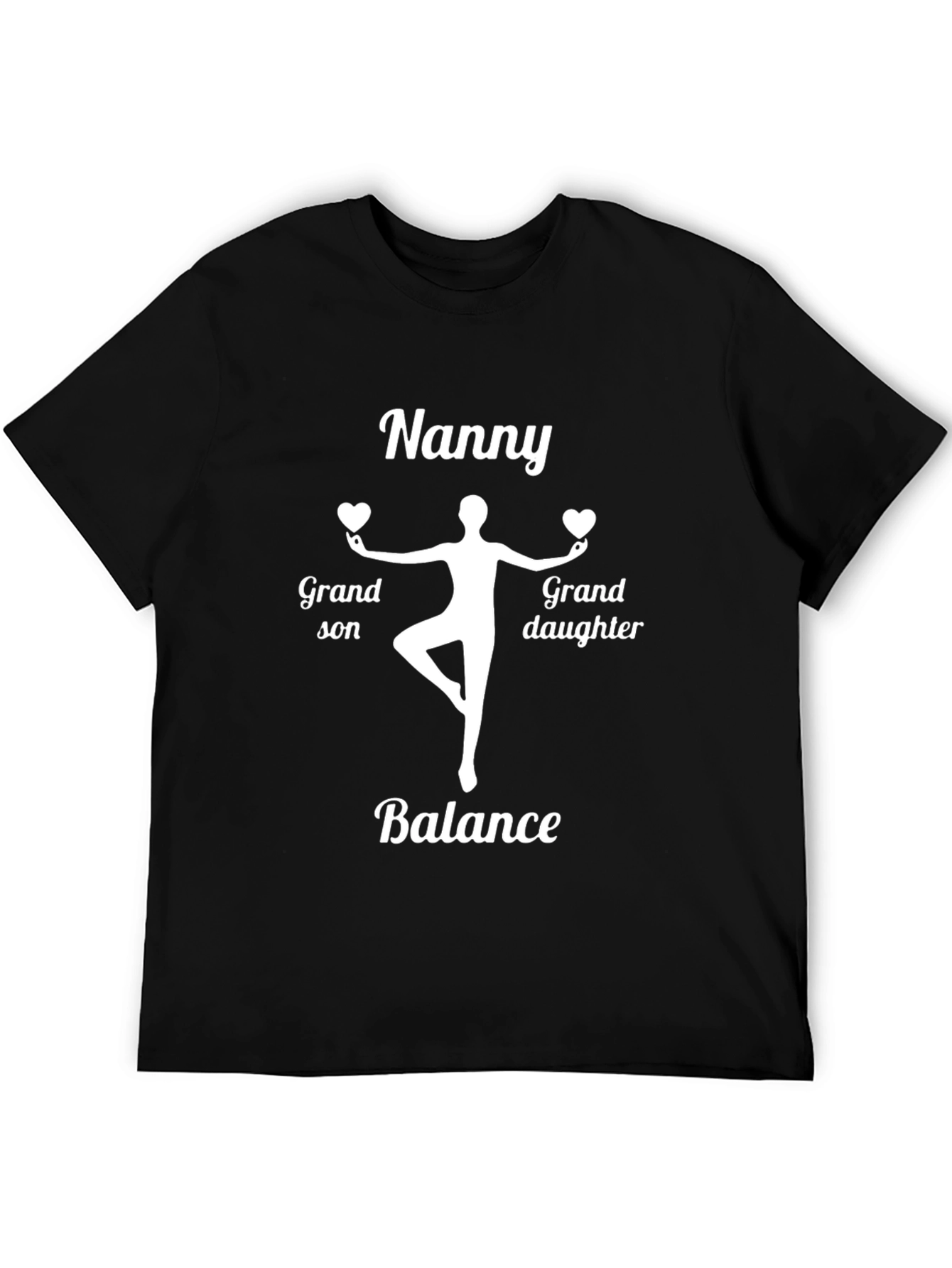 Nanny Balance Grandson Granddaughter T-Shirt - 5