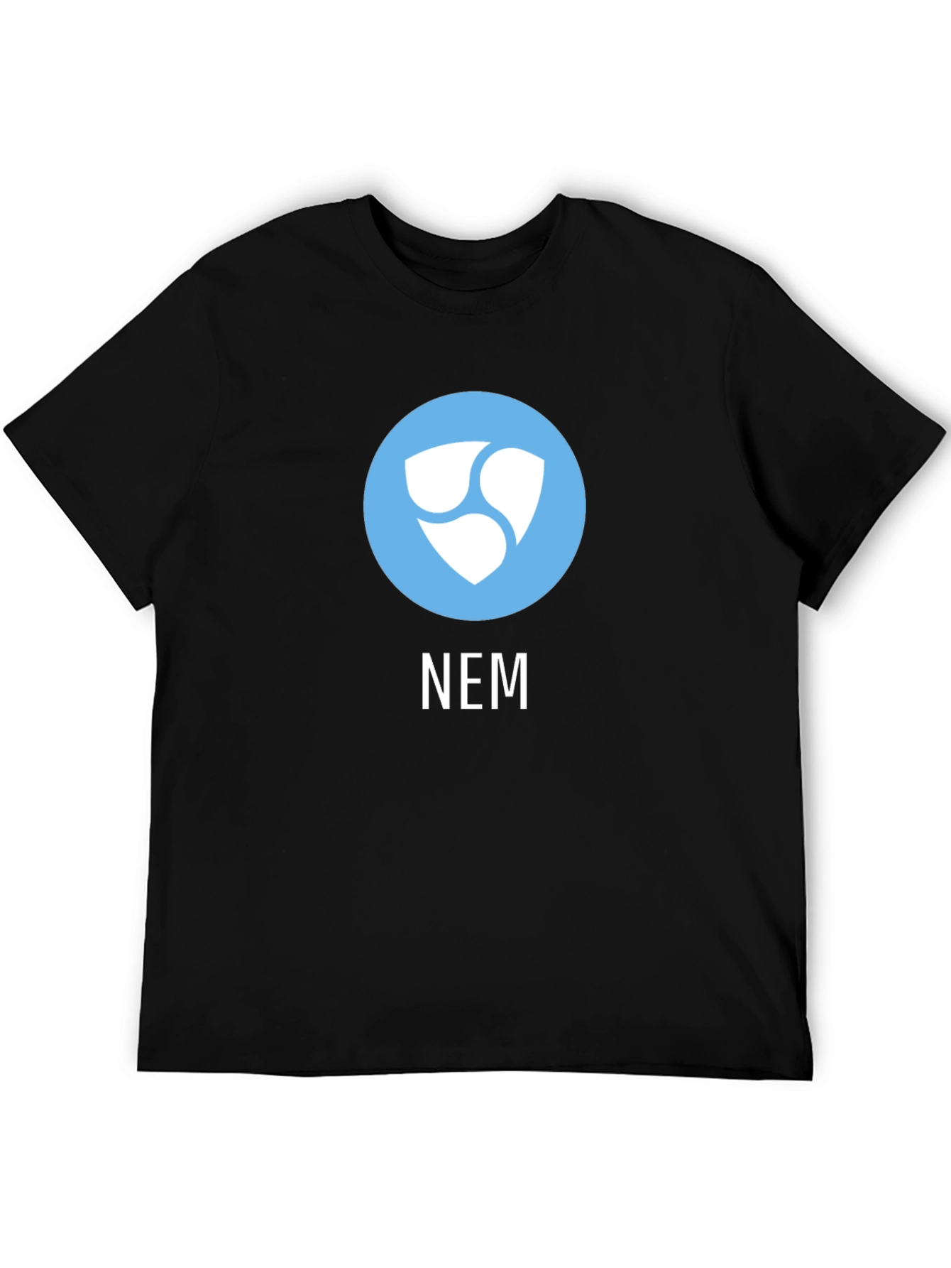 Black NEM Crypto Black T-Shirt view 5