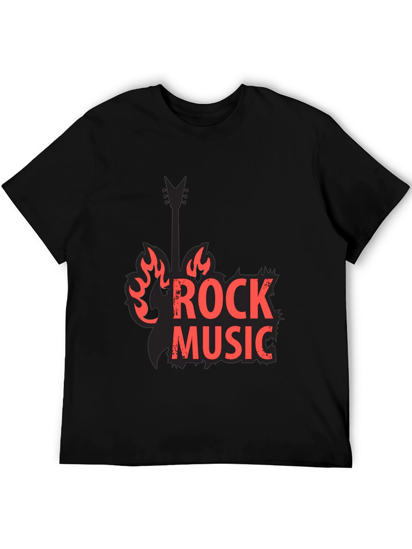 Black Rock Music Black Graphic Tee view 5