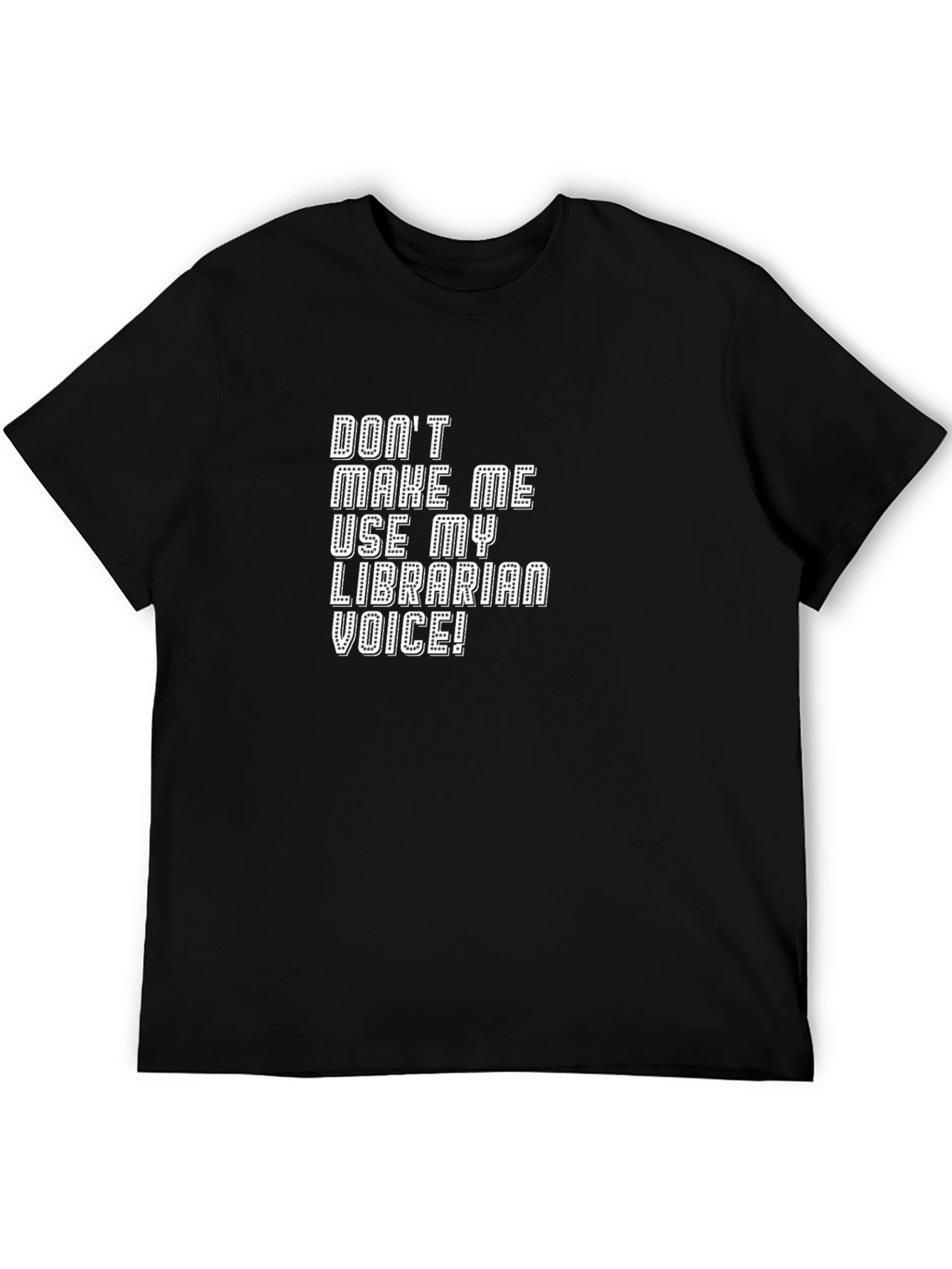 Black Librarian Voice Novelty Graphic Tee view 5