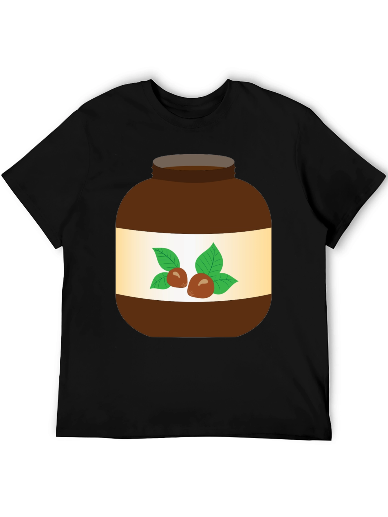 Nutella Jar Graphic T-Shirt - Fun Foodie Tee - 5