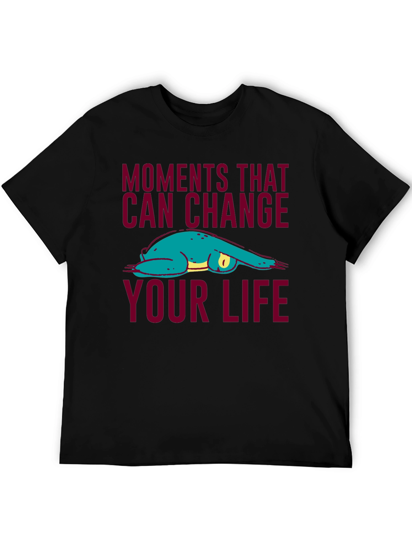 Black Moments That Can Change Your Life Sloth T-Shirt view 5