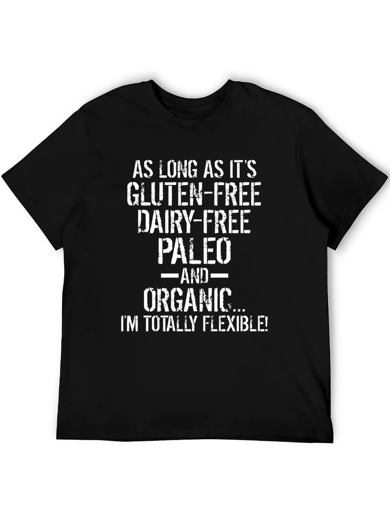 Funny Diet T-Shirt Gluten Dairy Free Paleo Organic - 5