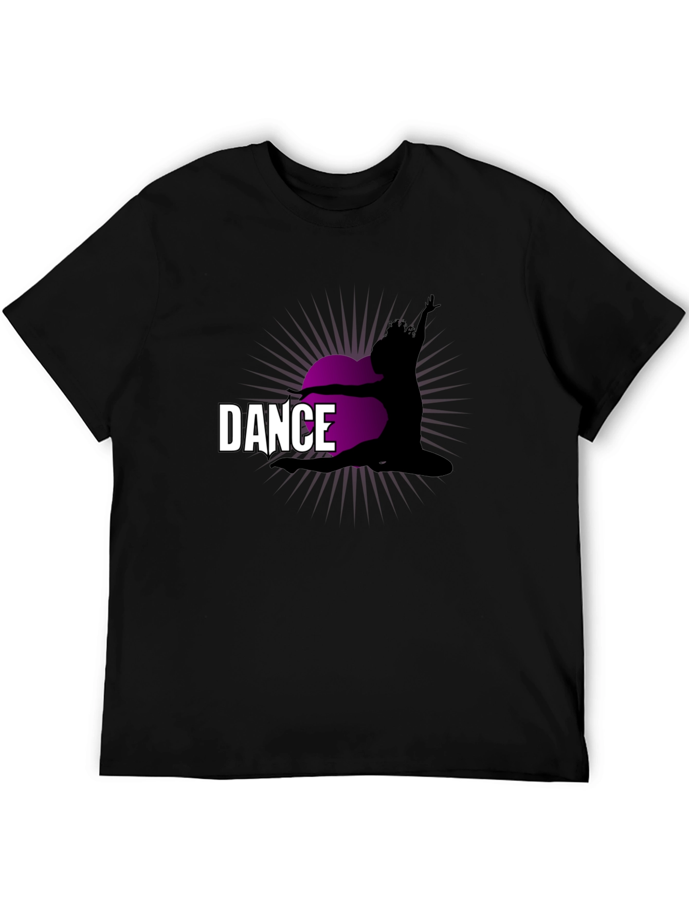 Black Dance Silhouette T-Shirt view 5