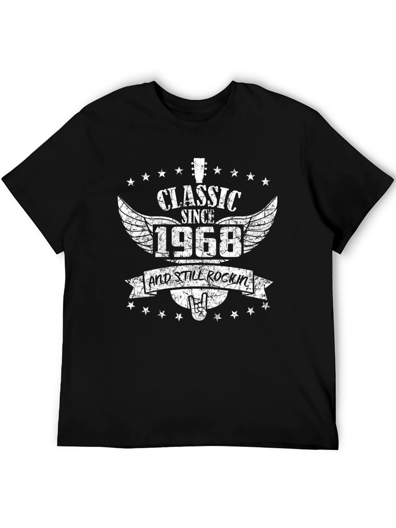 Black Classic Since 1968 Rock T-Shirt view 5