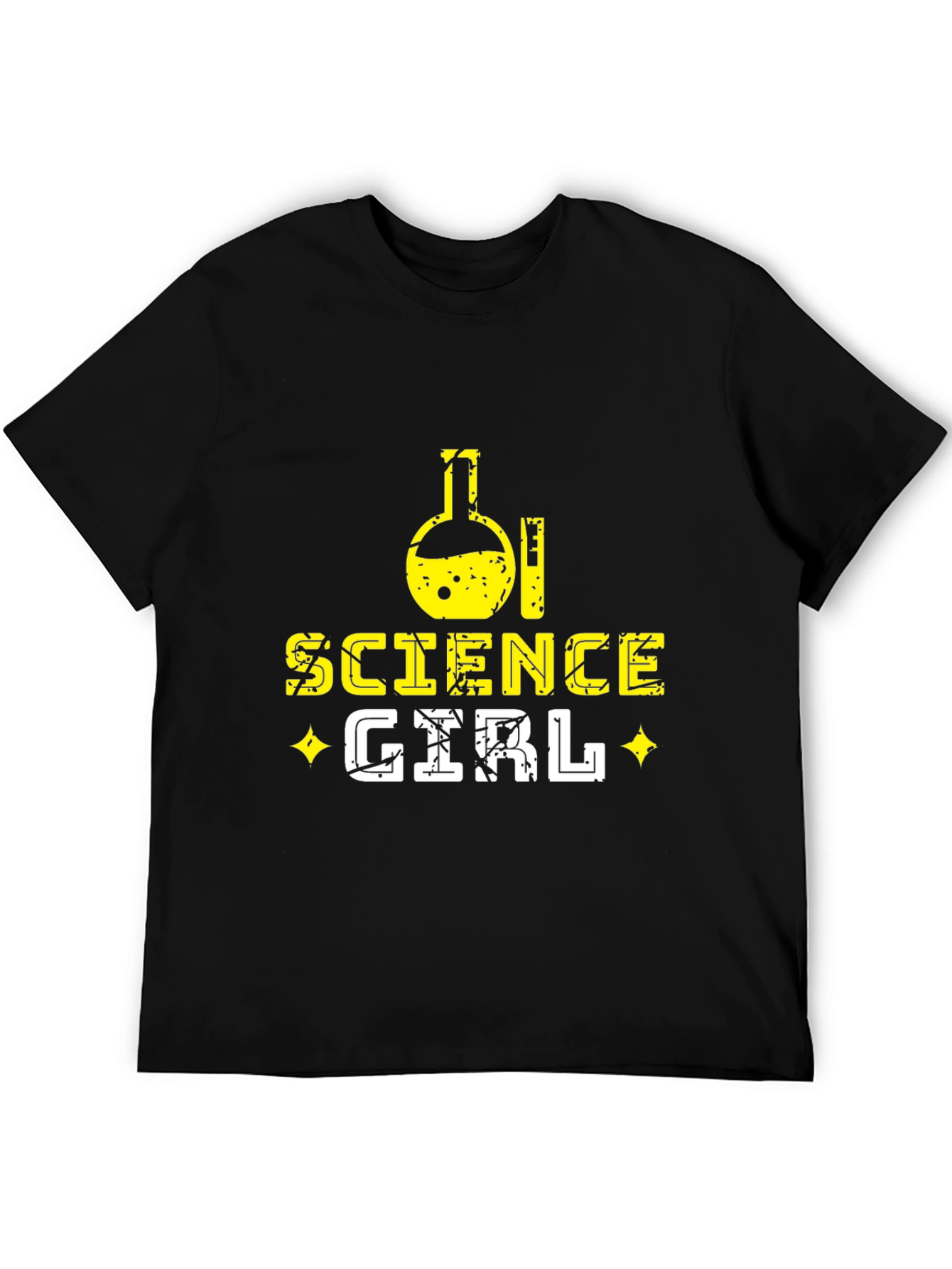 Black Science Girl Graphic Tee view 5