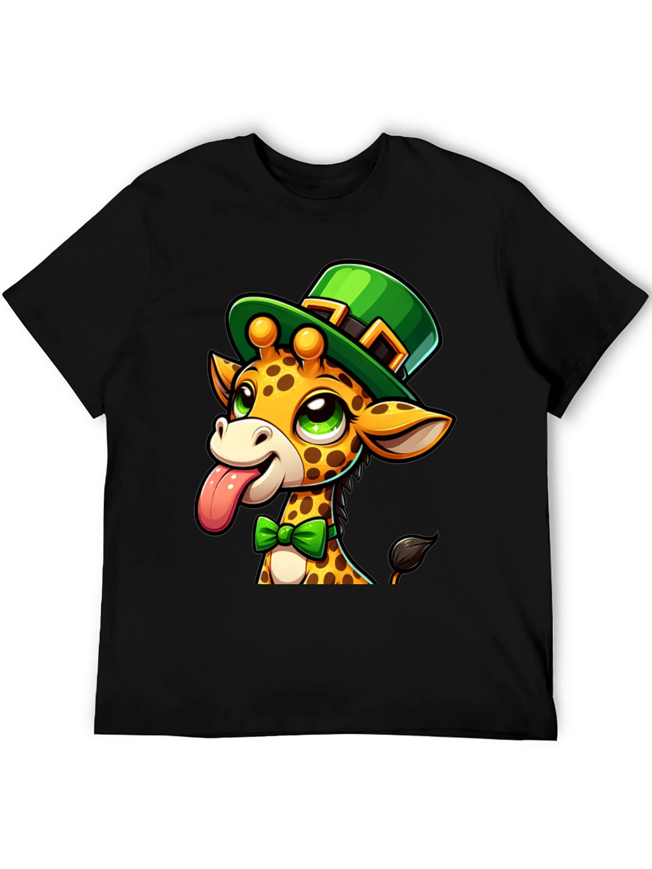 St. Patrick's Day Giraffe T-Shirt - 5
