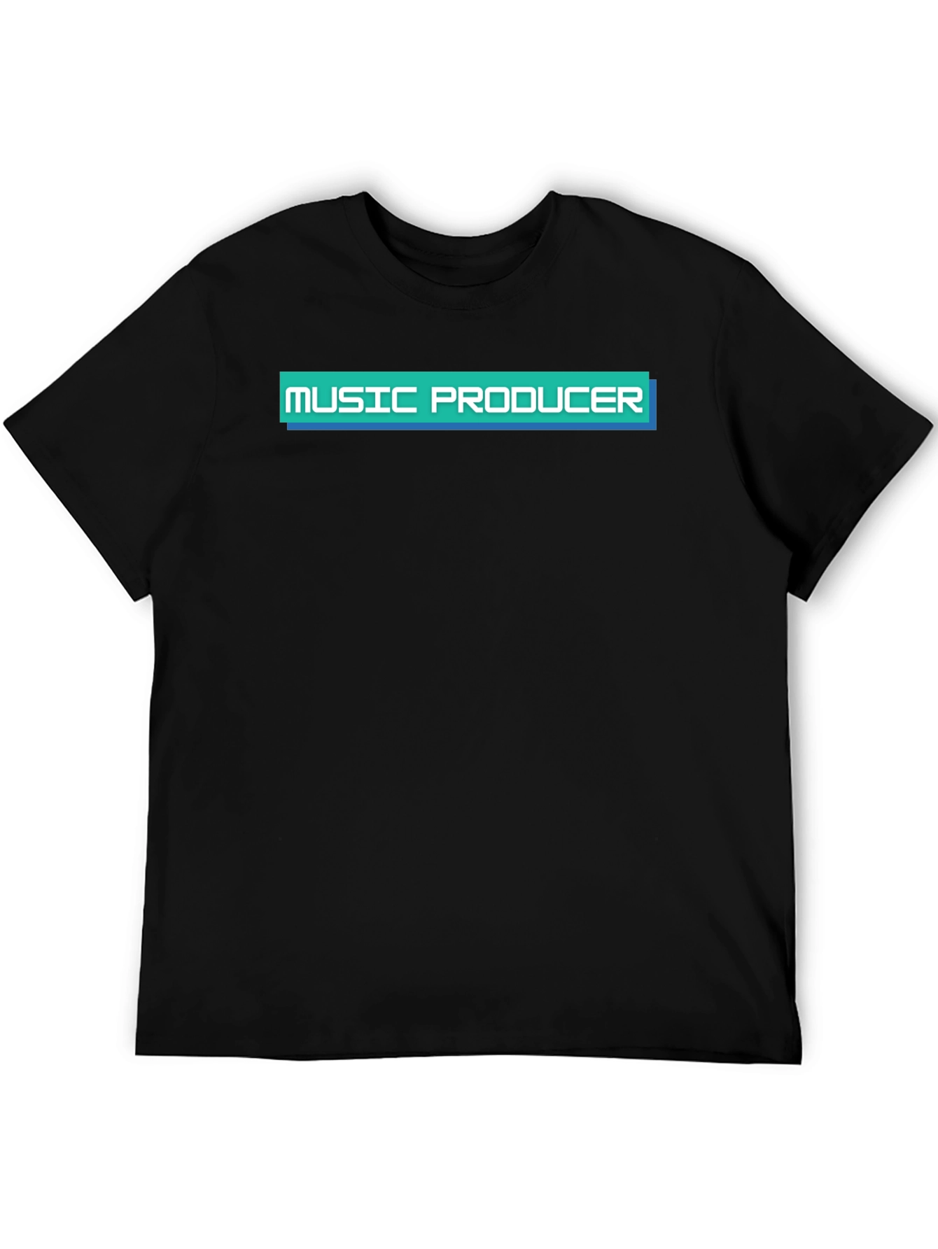 Black Music Producer T-Shirt - Retro Design view 5