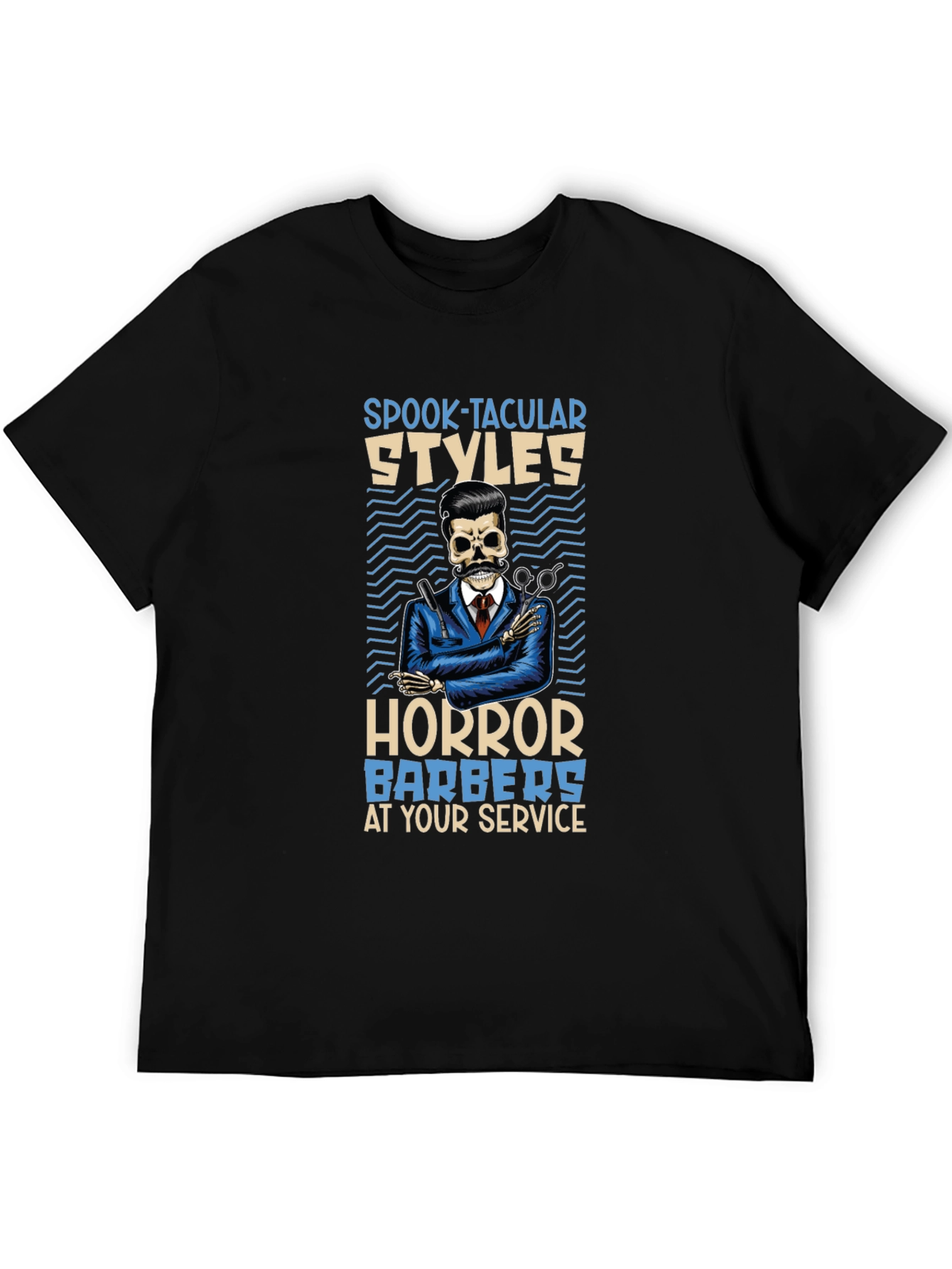 Black Spook-tacular Styles T-shirt view 5