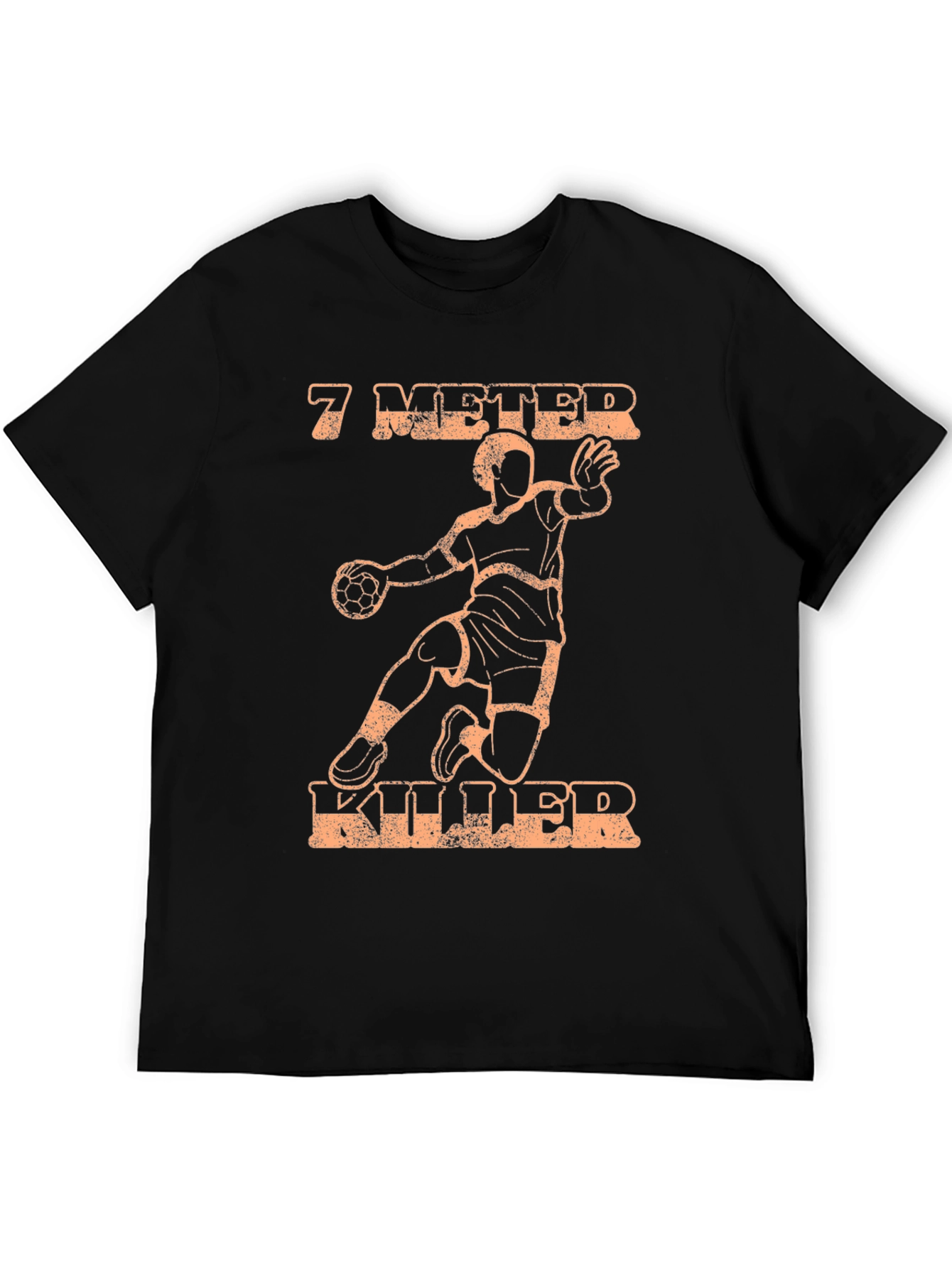 Black 7 Meter Killer Graphic Tee view 5