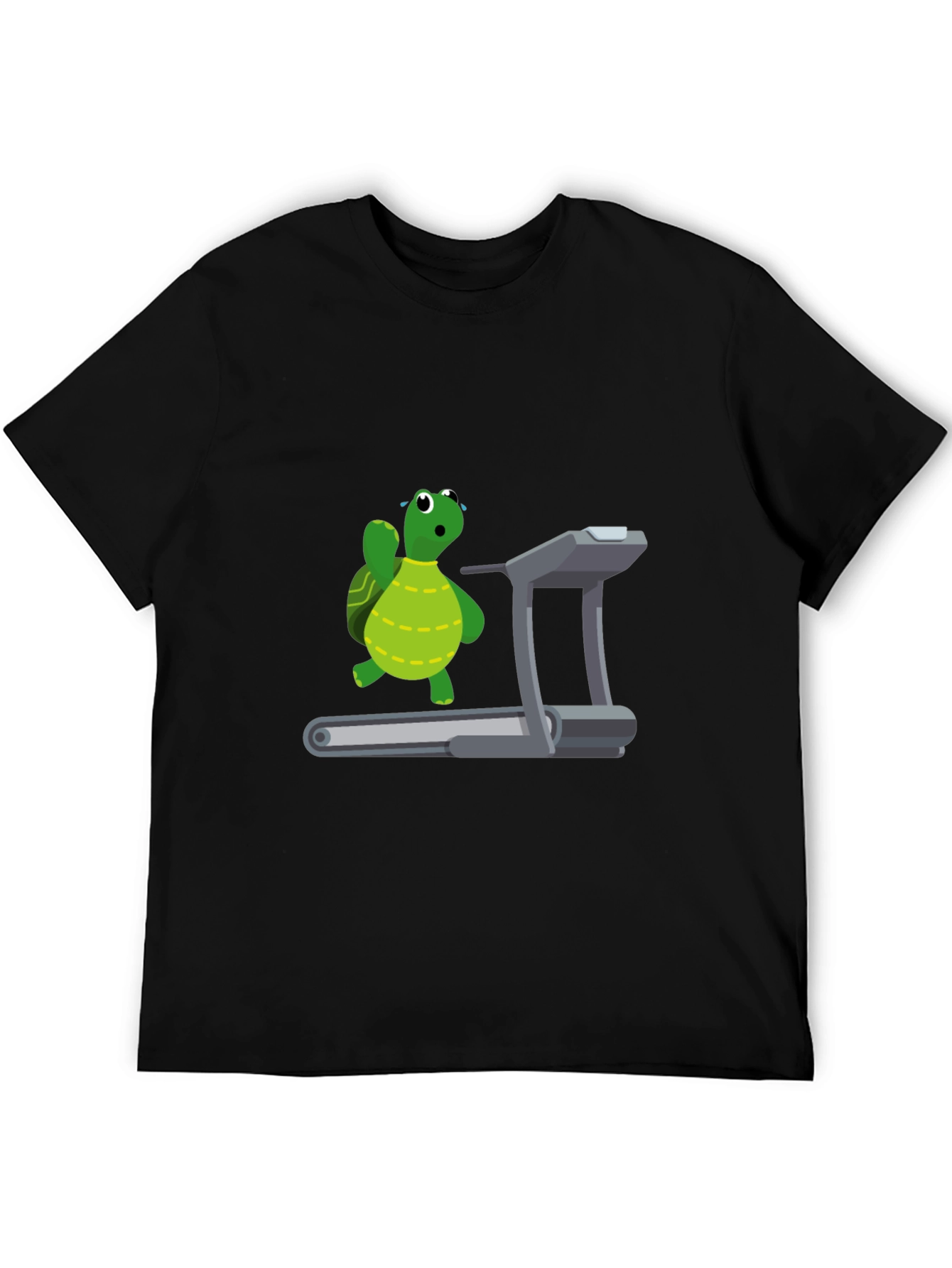 Black Turtle Treadmill T-Shirt view 5