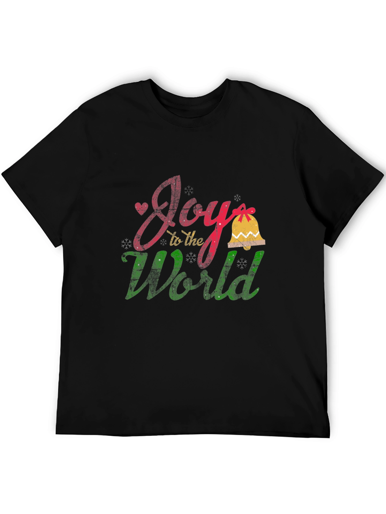 Joy to the World Holiday T-Shirt - 5