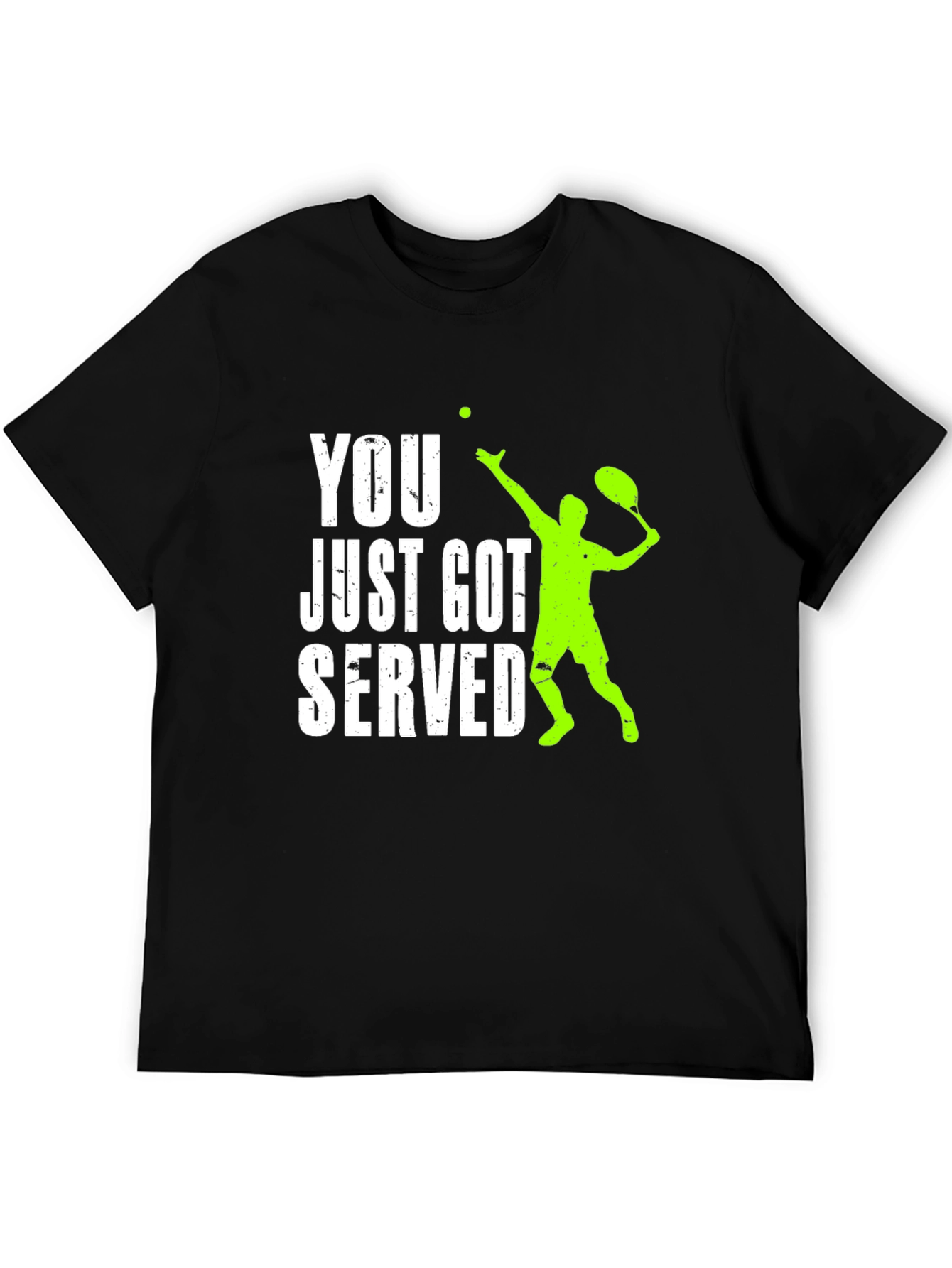 Funny Tennis Serve Graphic T-Shirt - 5