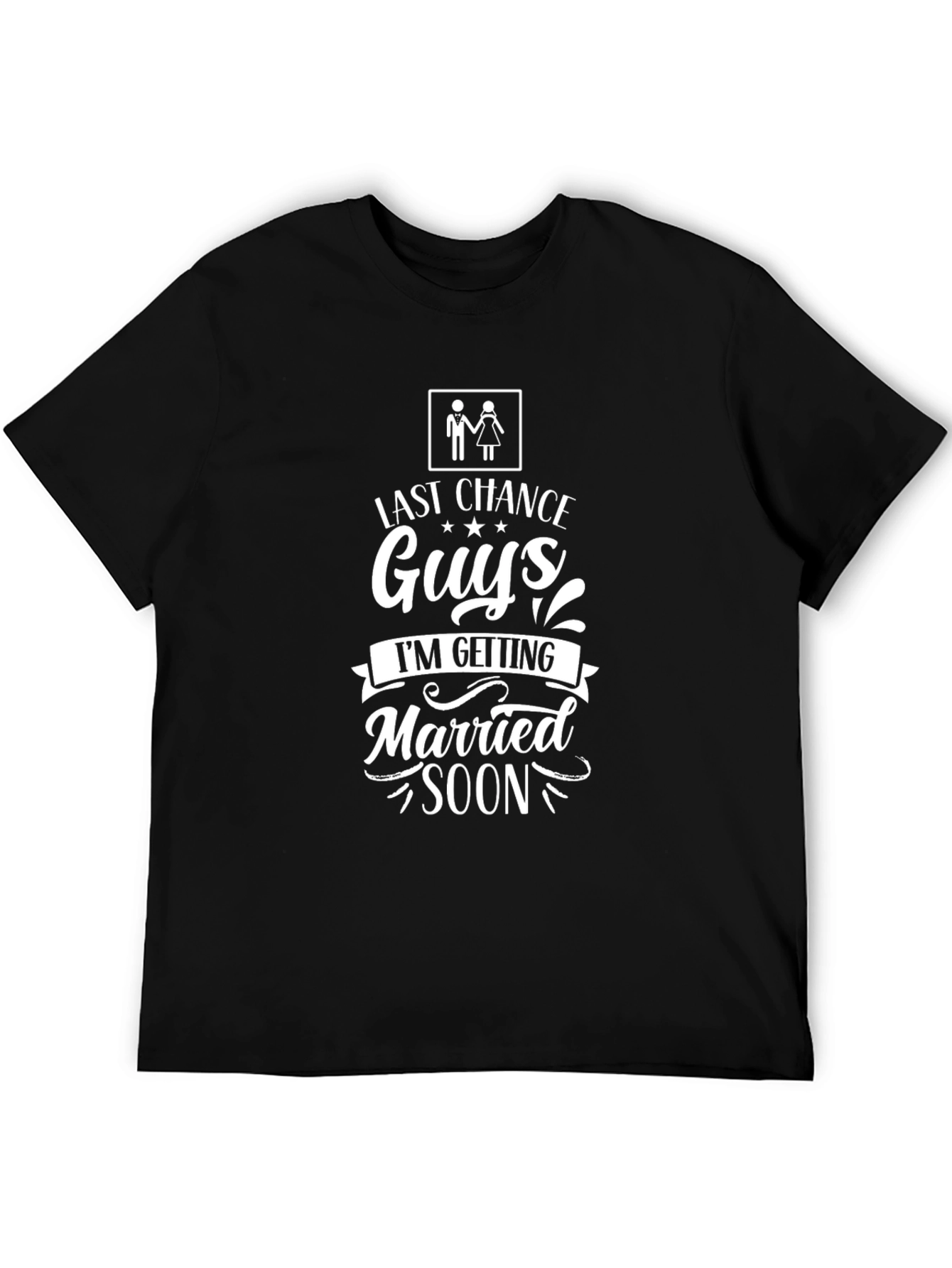 Black Last Chance Guys T-Shirt: Groom to Be view 5