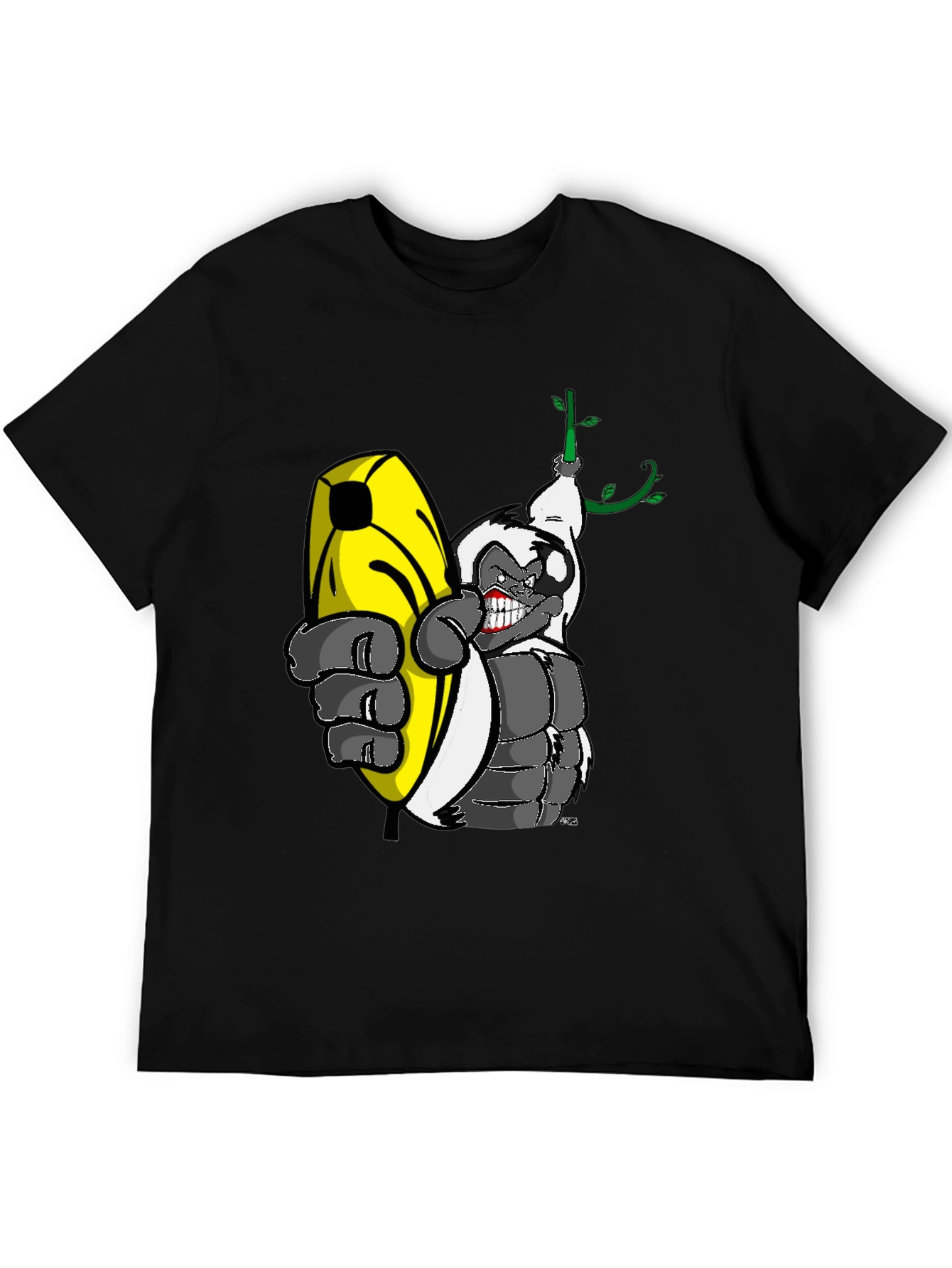Black Banana Loving Gorilla Graphic Tee view 5