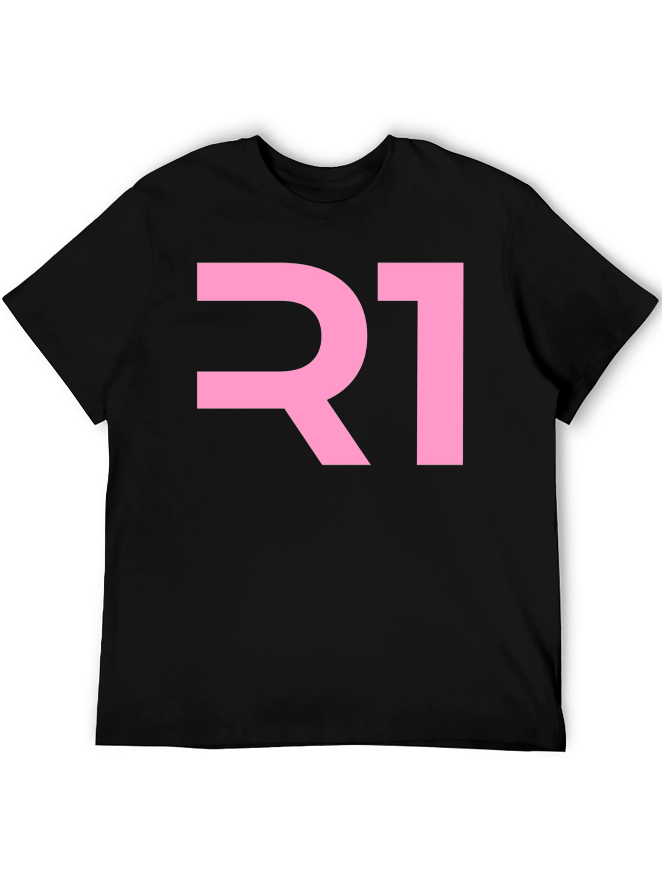 Black R1 Graphic T-Shirt - Bold & Stylish view 5