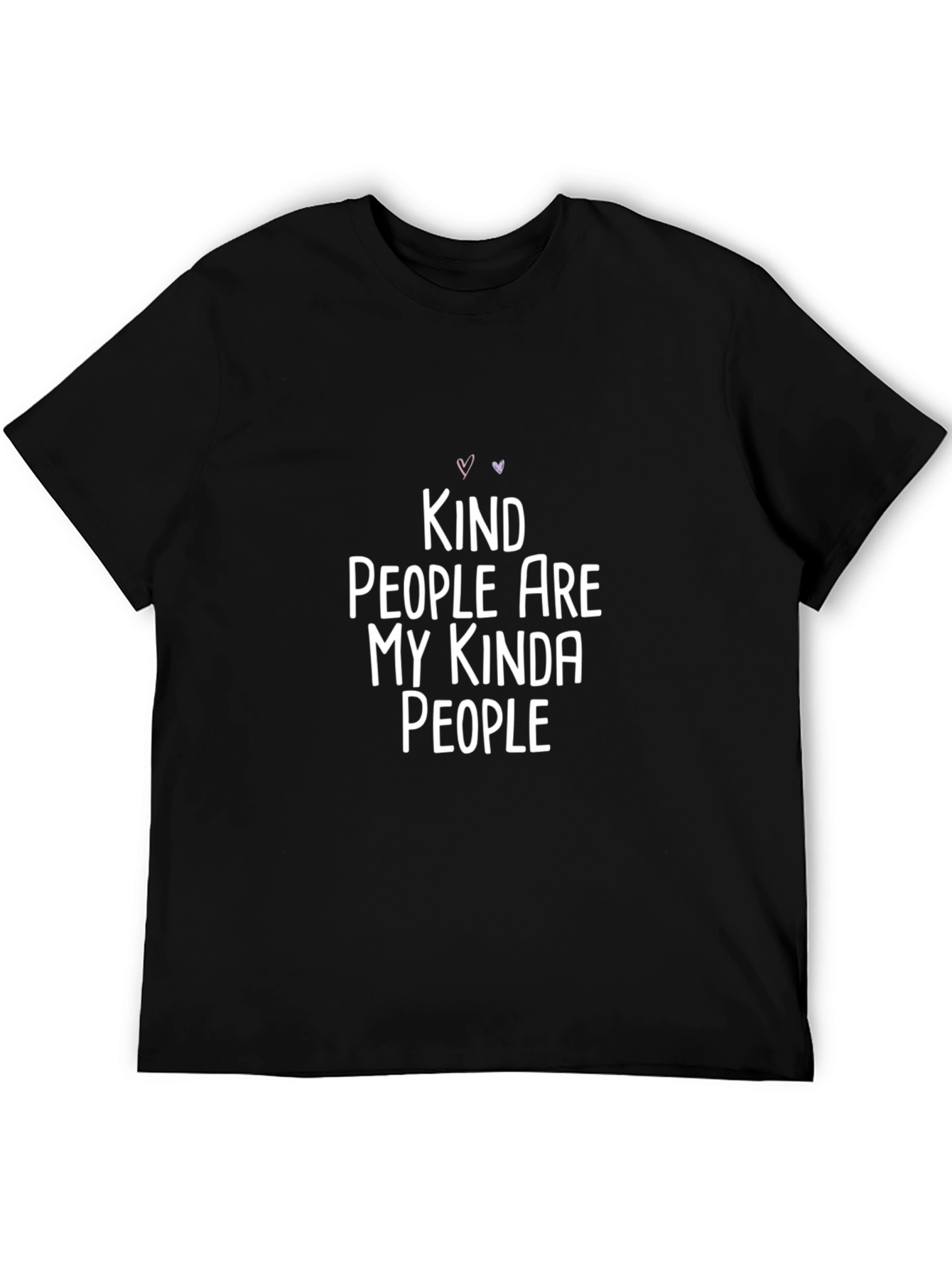 Black Kind People Are My Kinda People Graphic Tee view 5