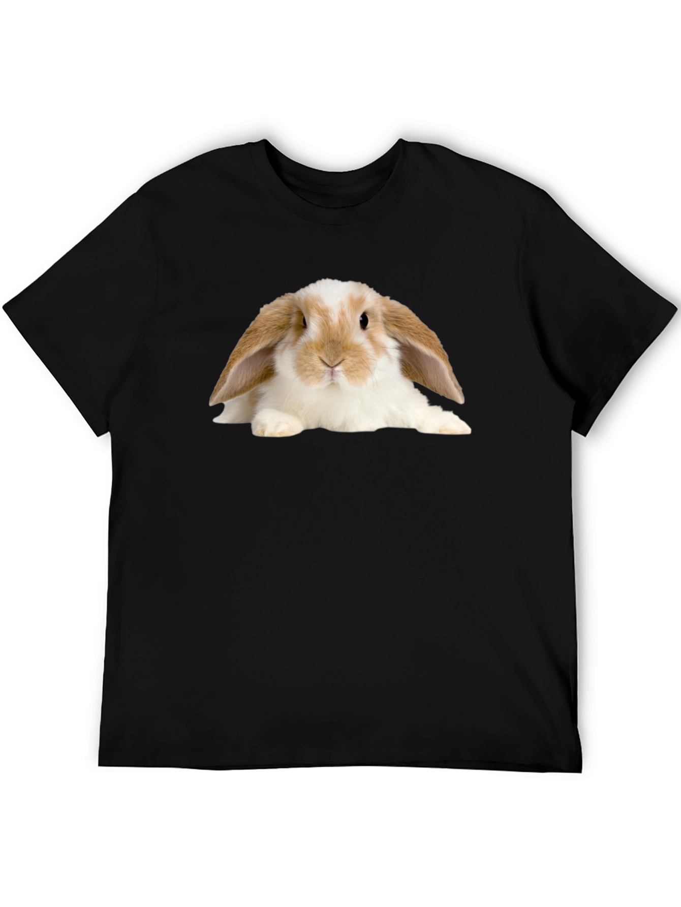 Black Bunny Graphic T-Shirt - Cute Rabbit Tee view 5