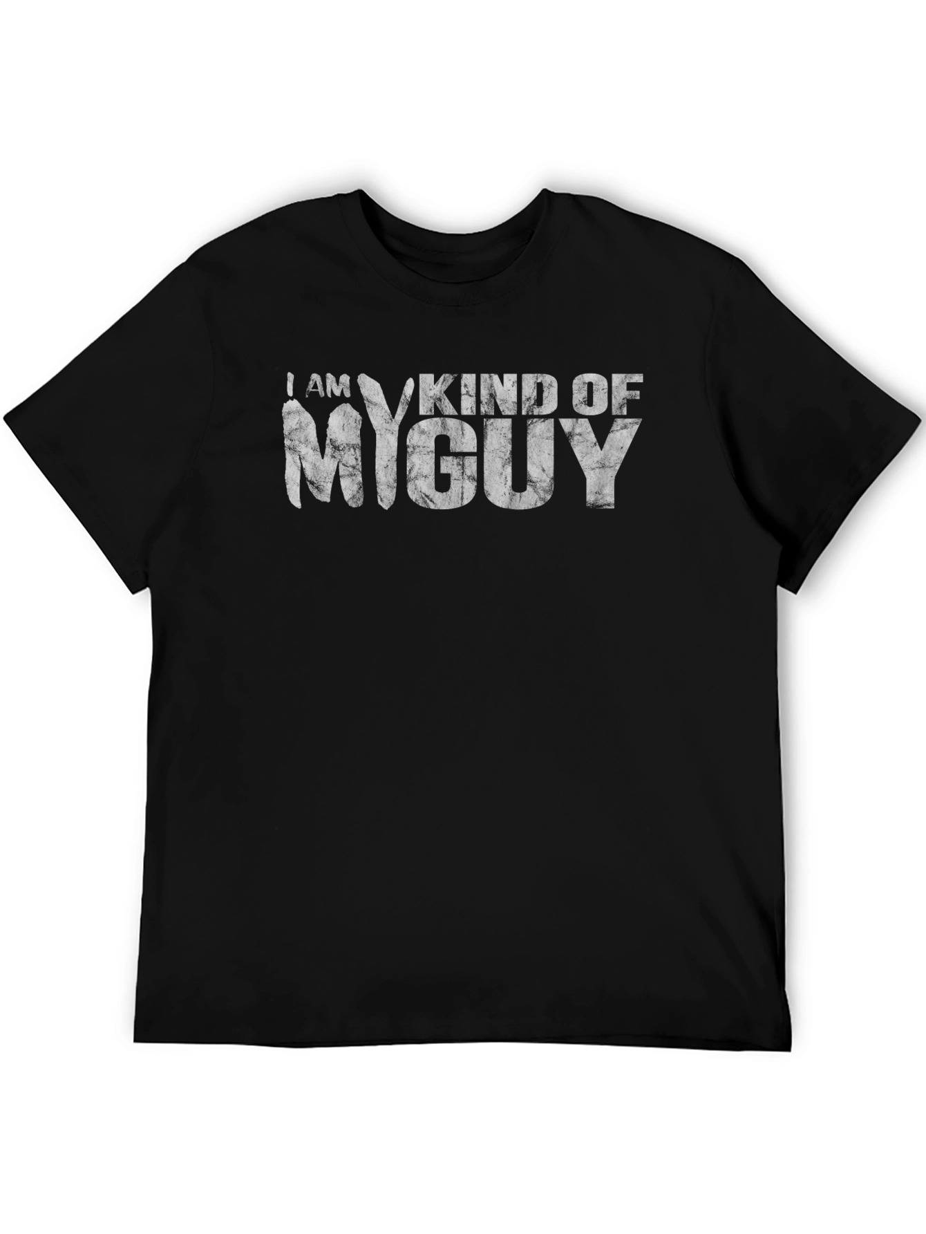 Black I am Kind Of My Guy Graphic T-Shirt - Novelty Tee view 5
