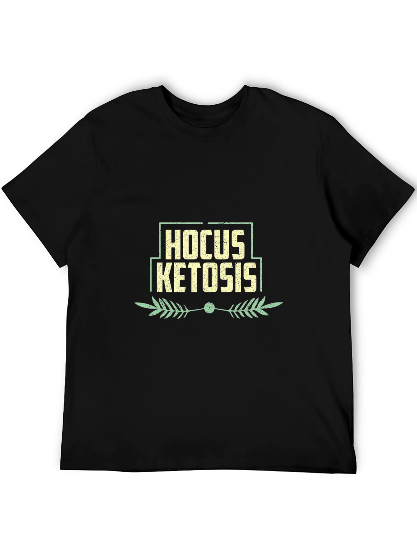 Black Hocus Ketosis Graphic Tee - Black view 5