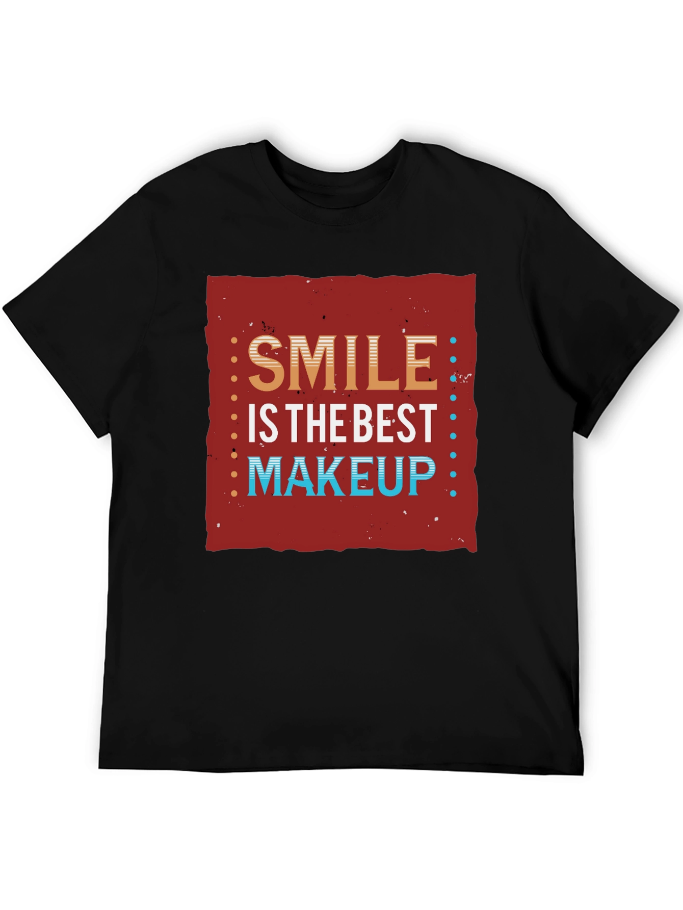 Black Smile is the Best Makeup Graphic T-Shirt view 5